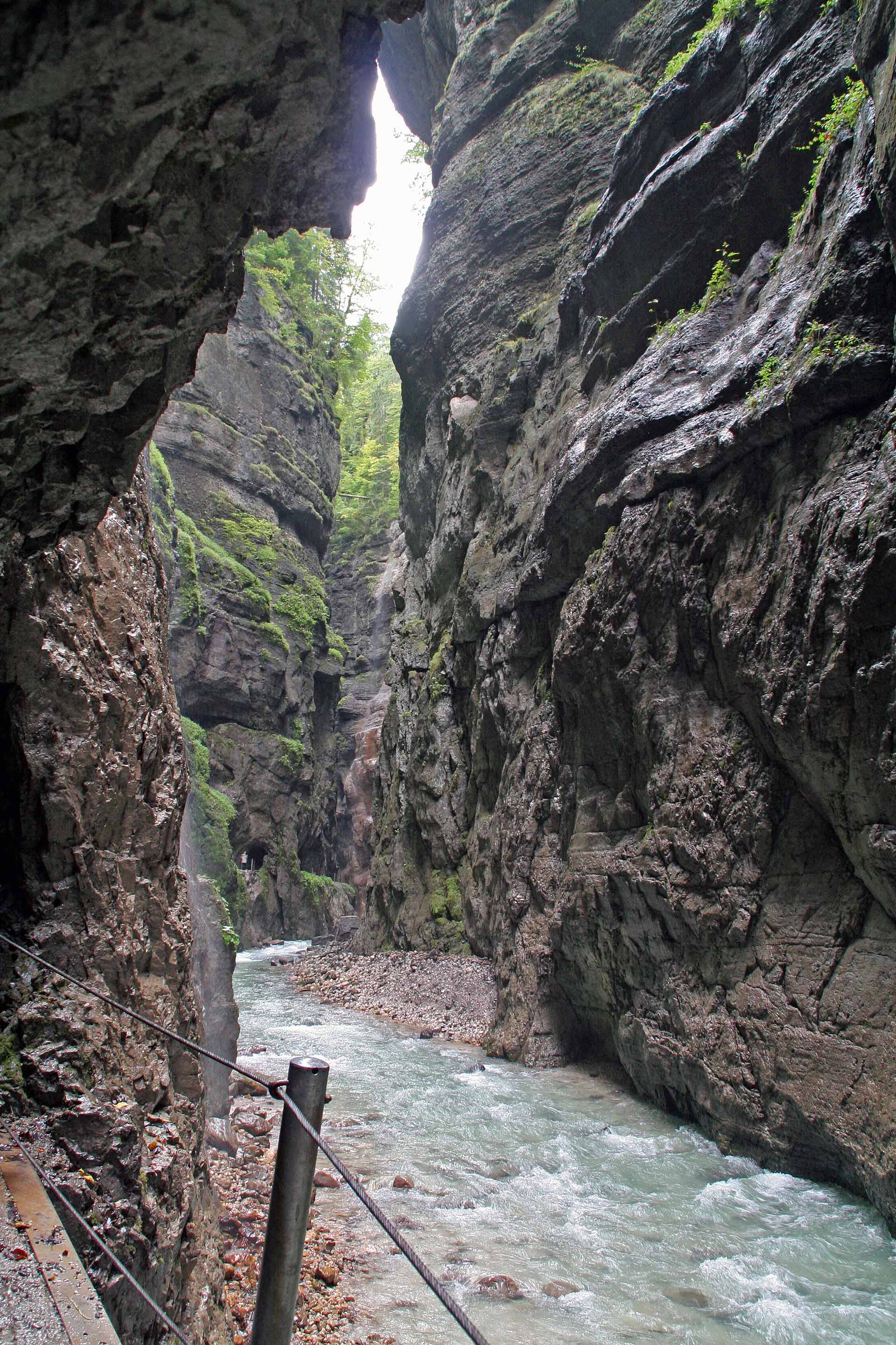 Die Partnachklamm bei Garmisch