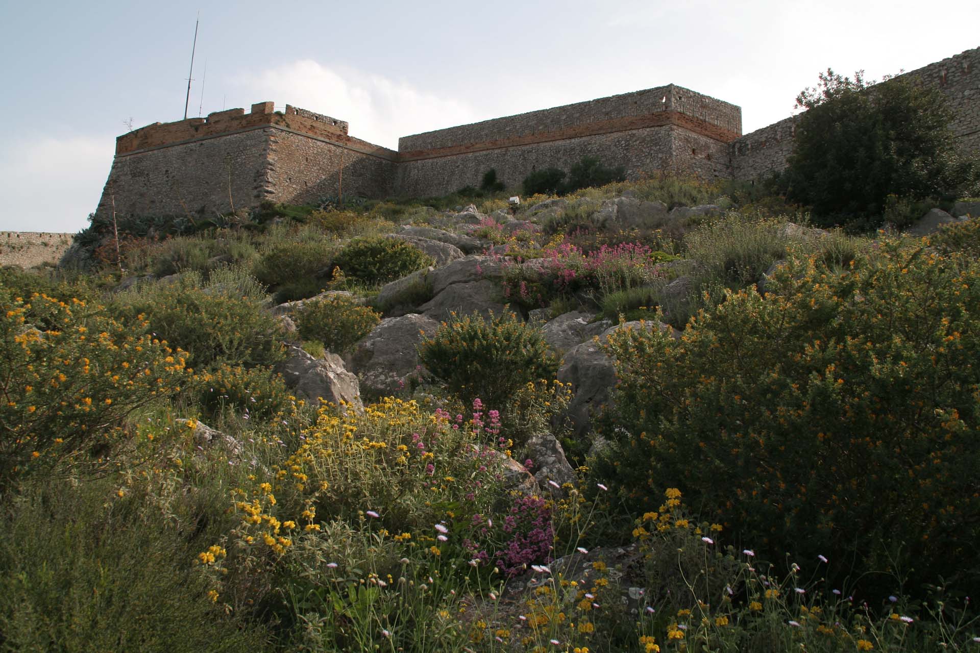 Die von den Venezianern erbaute Festung Palamidi