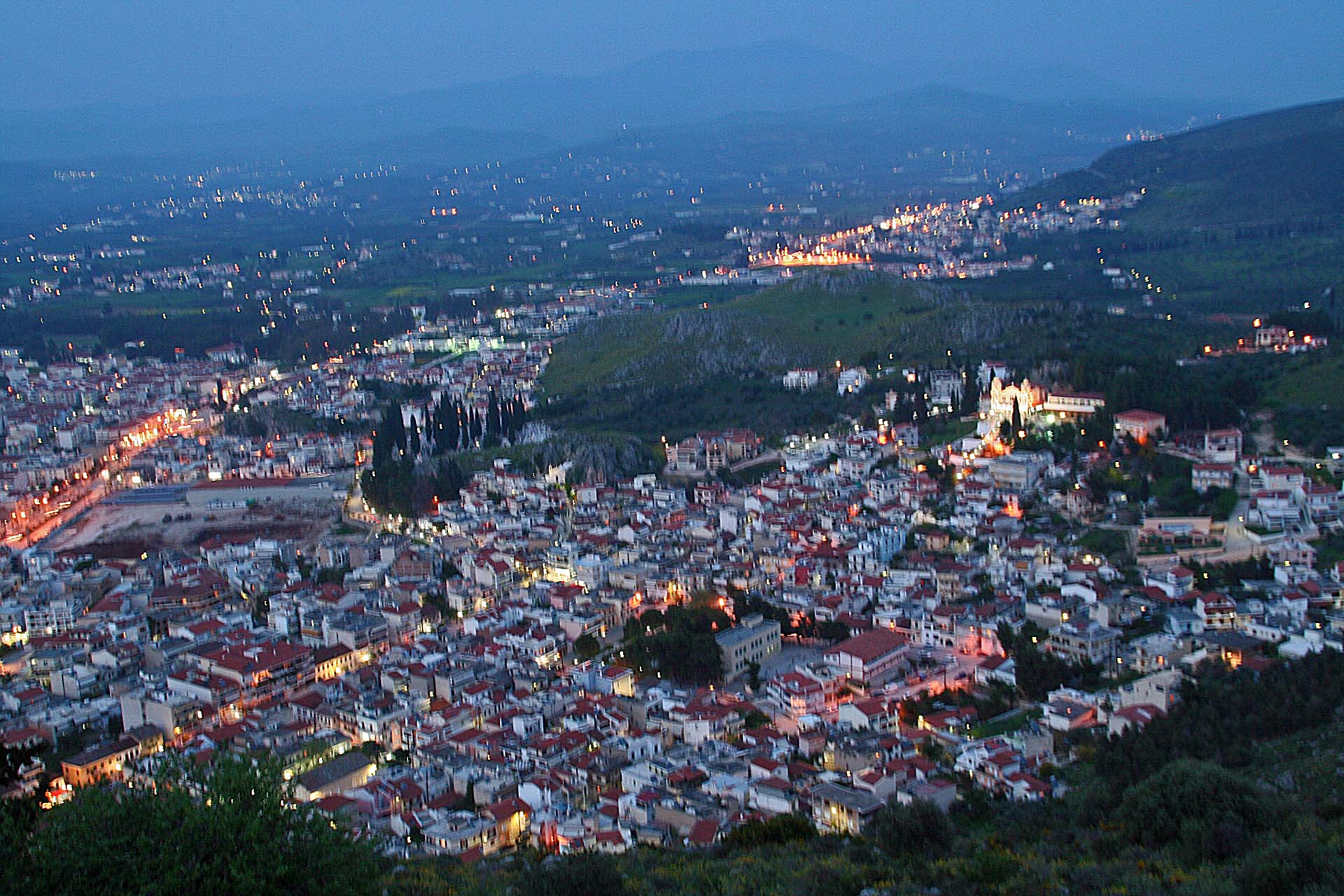 In Nafplio gehen die Lichter an