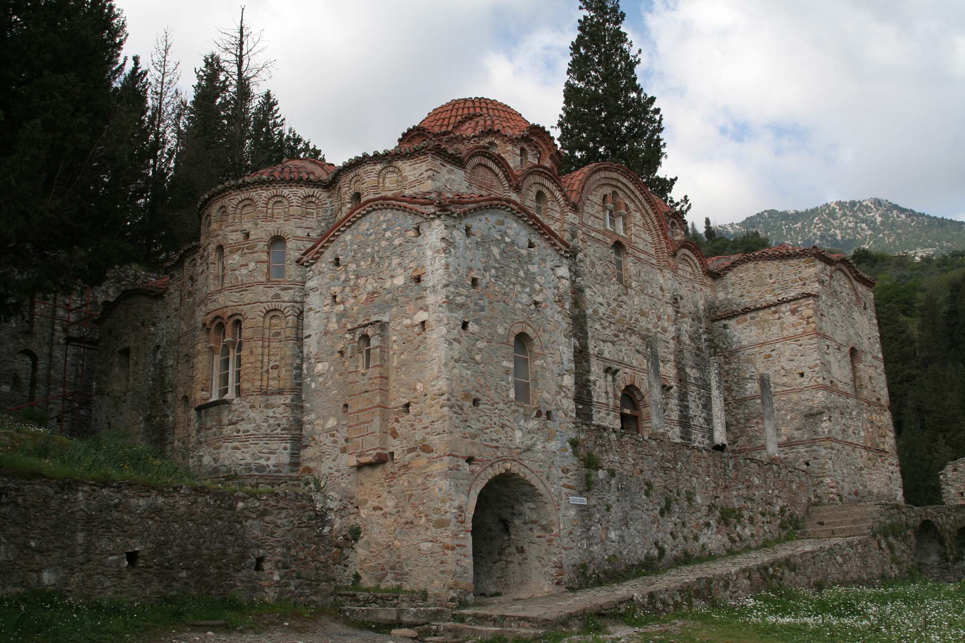 Die Hauptkirche von Mystras