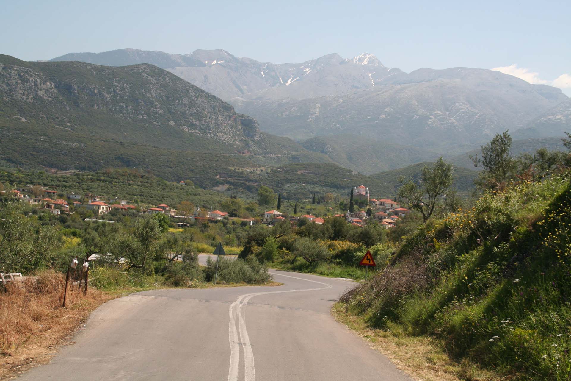 Beeindruckende Landschaft am Peloponnes