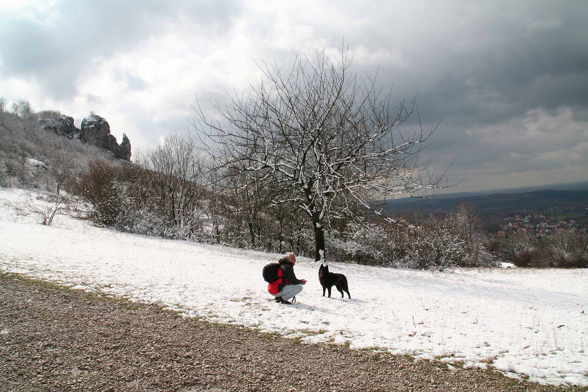 Ein Märztag am Walberla