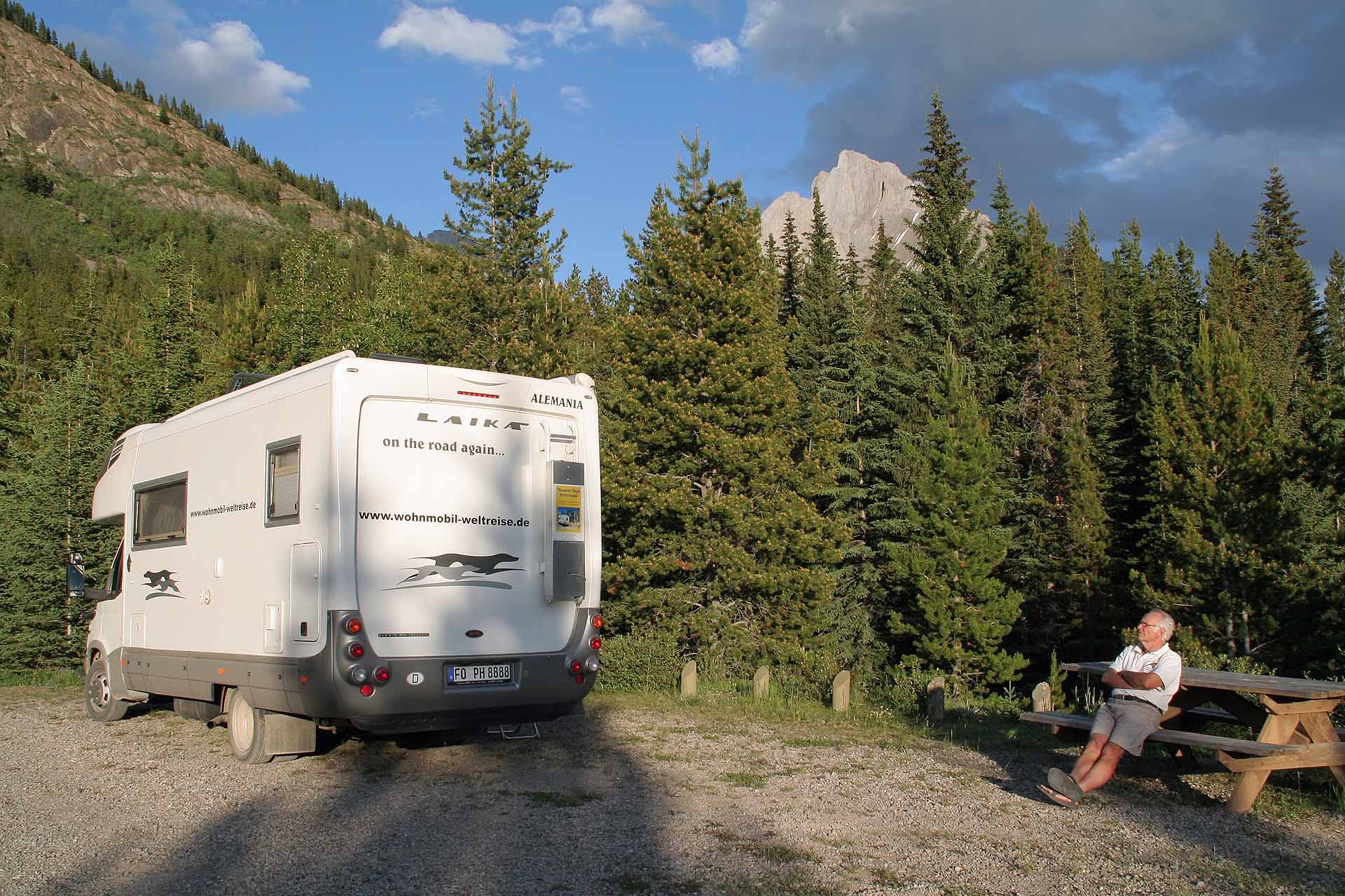 Alberta  am Kananaskis Trail