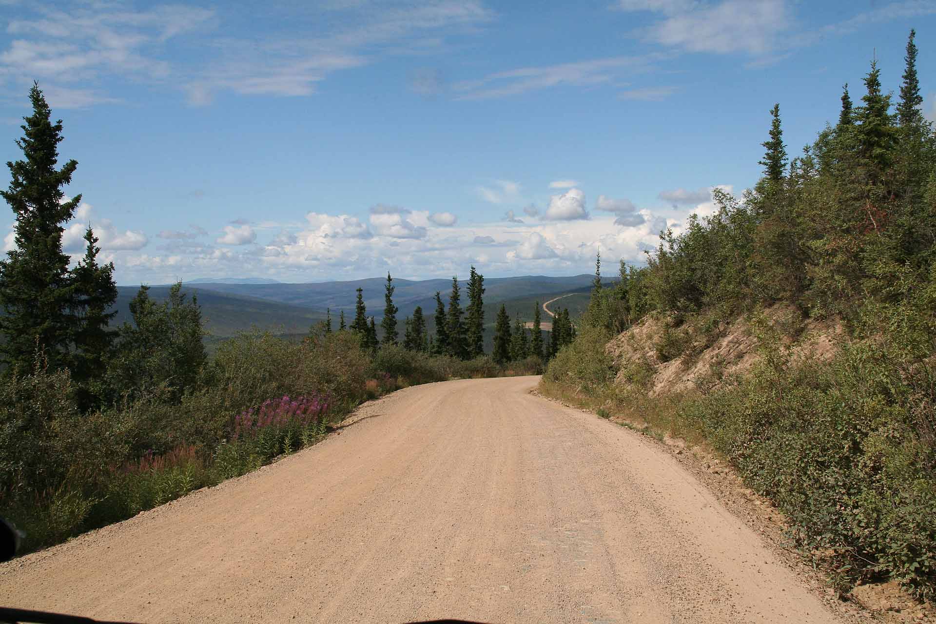 Alaska, der Taylor Highway