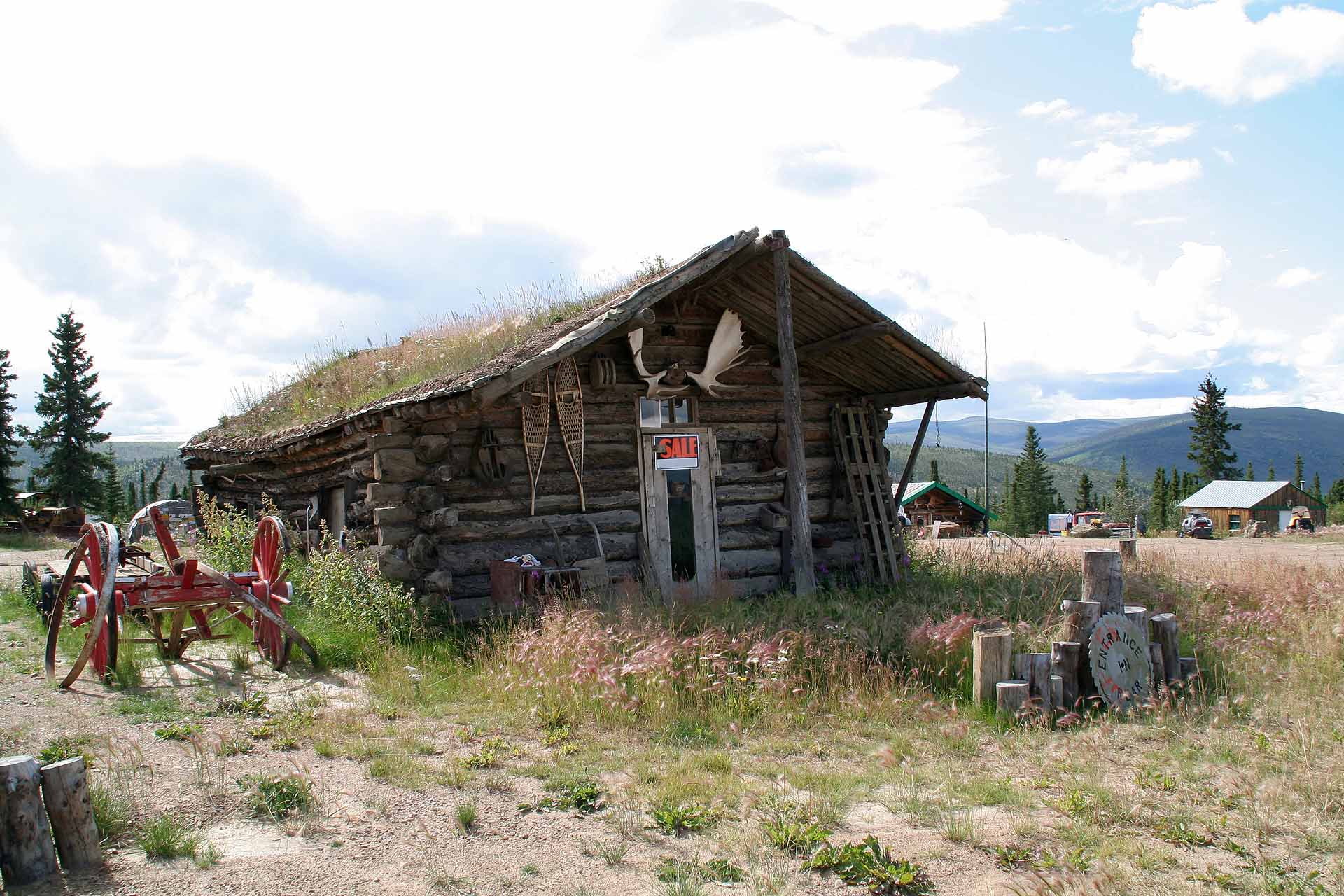Evtl. ein Schnäppchen? Immobilie am Taylor Highway, Alaska