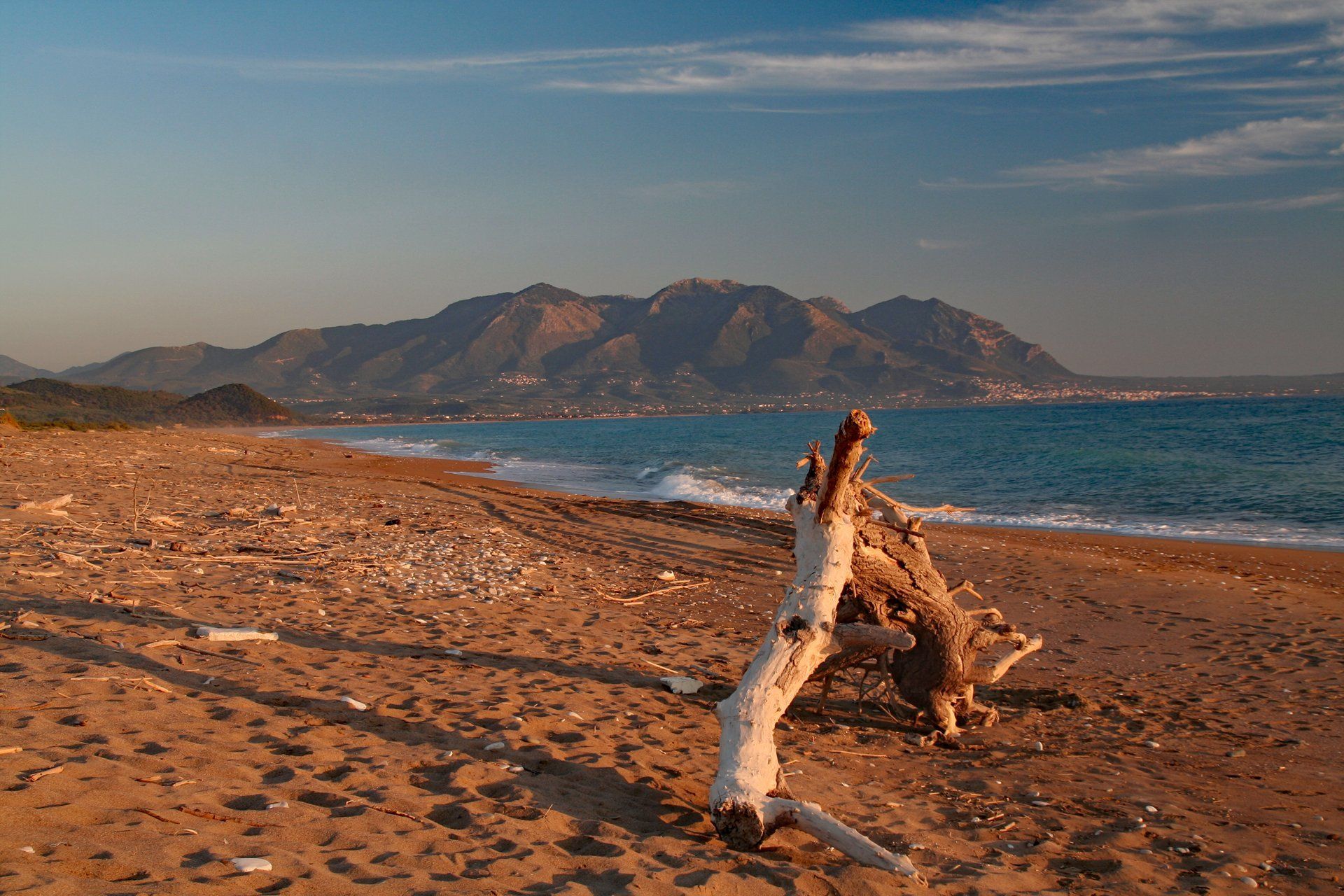 Abendstimmung am Strand von Elea