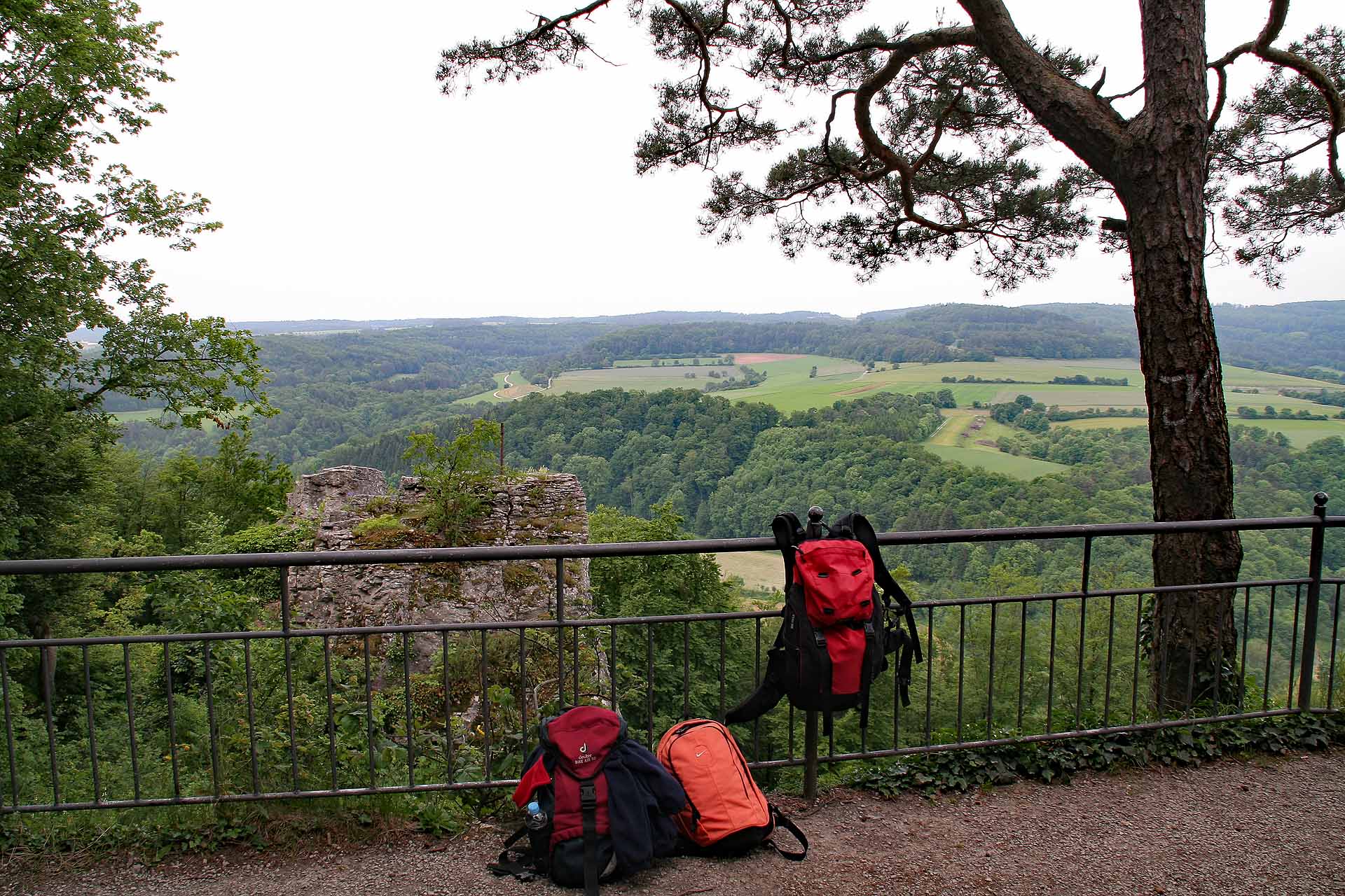 Blick übers Leinleitertal