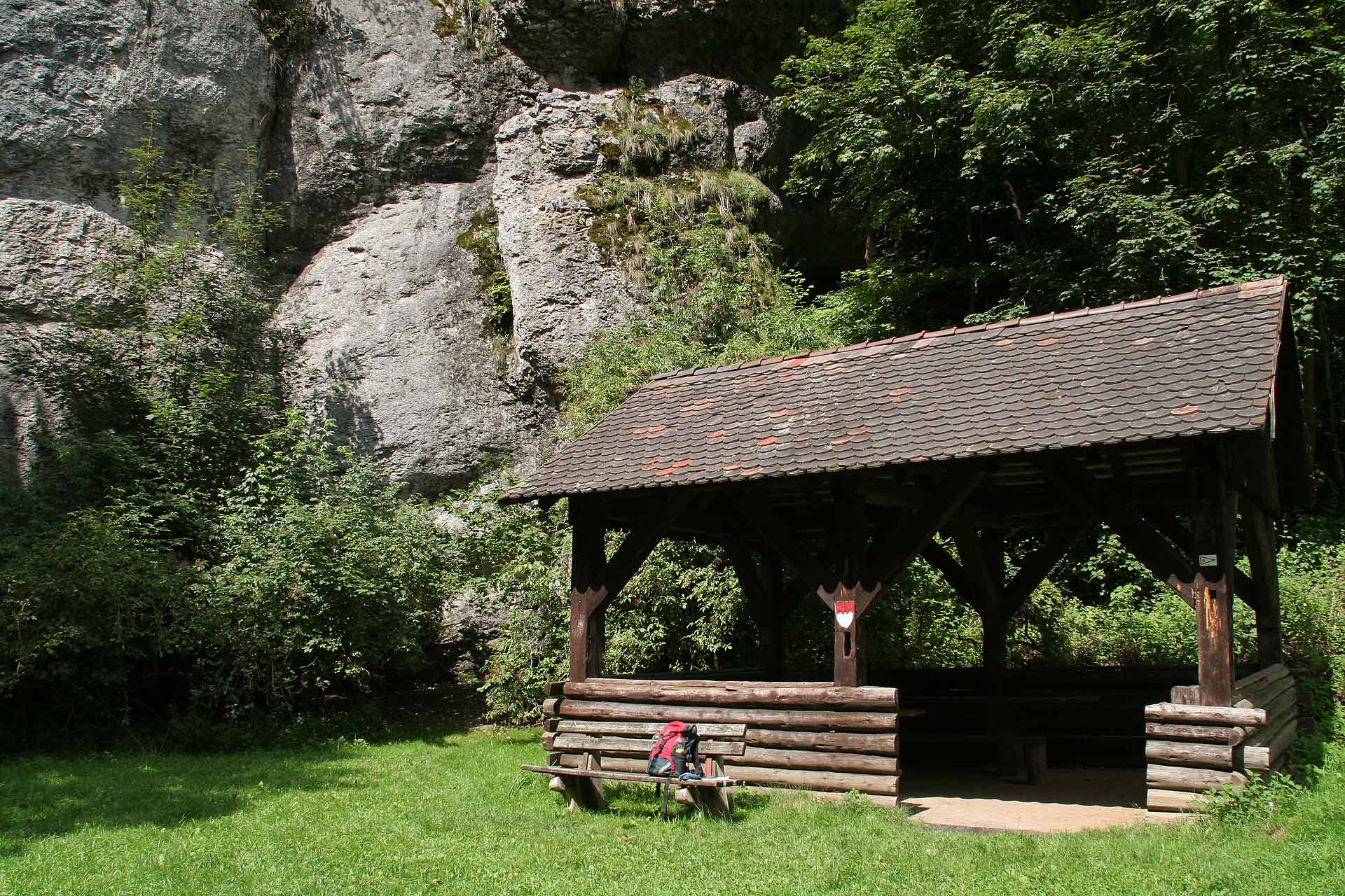 Schutzhütte im Leidingshofer Tal