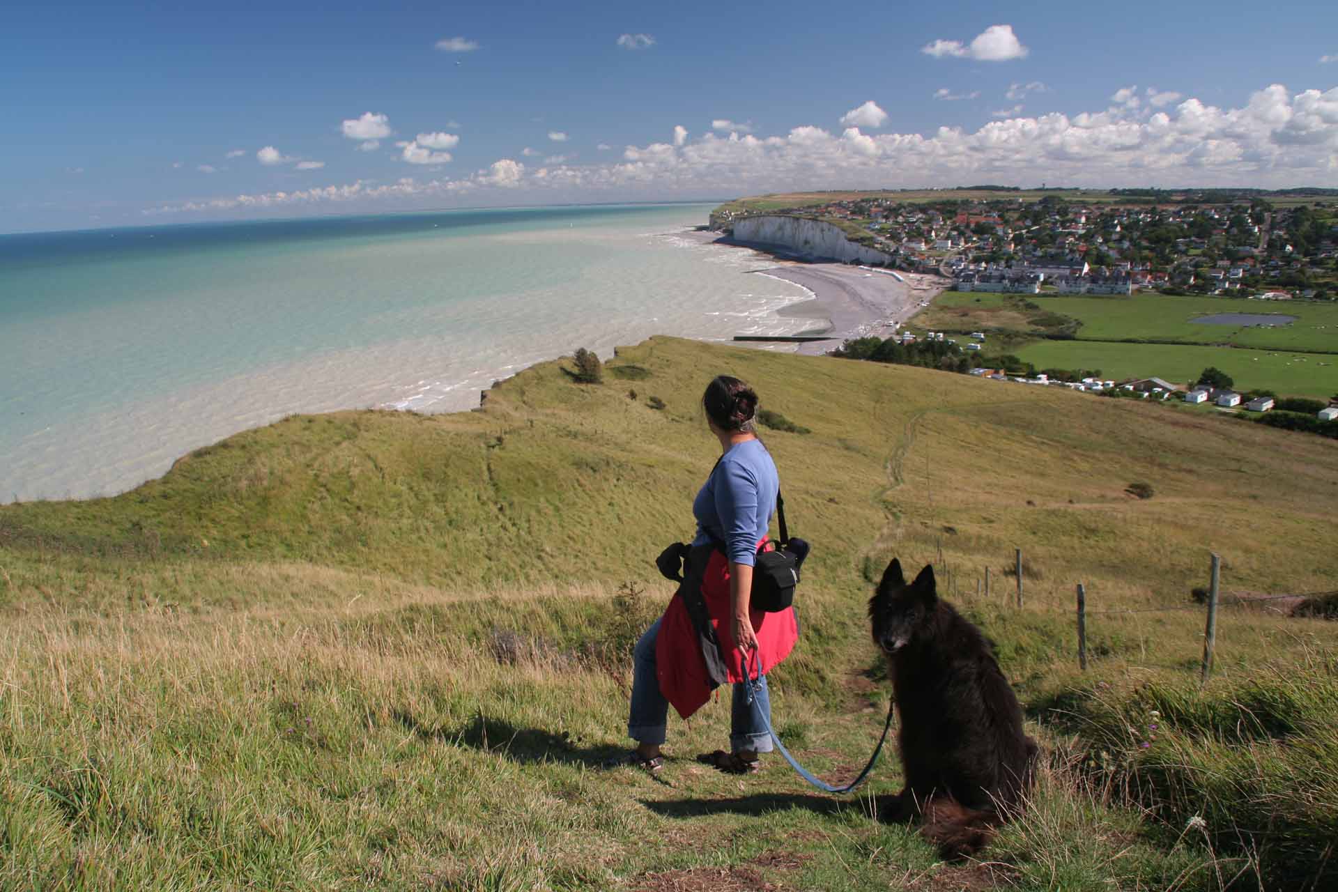 Criel Plage in der Normandie