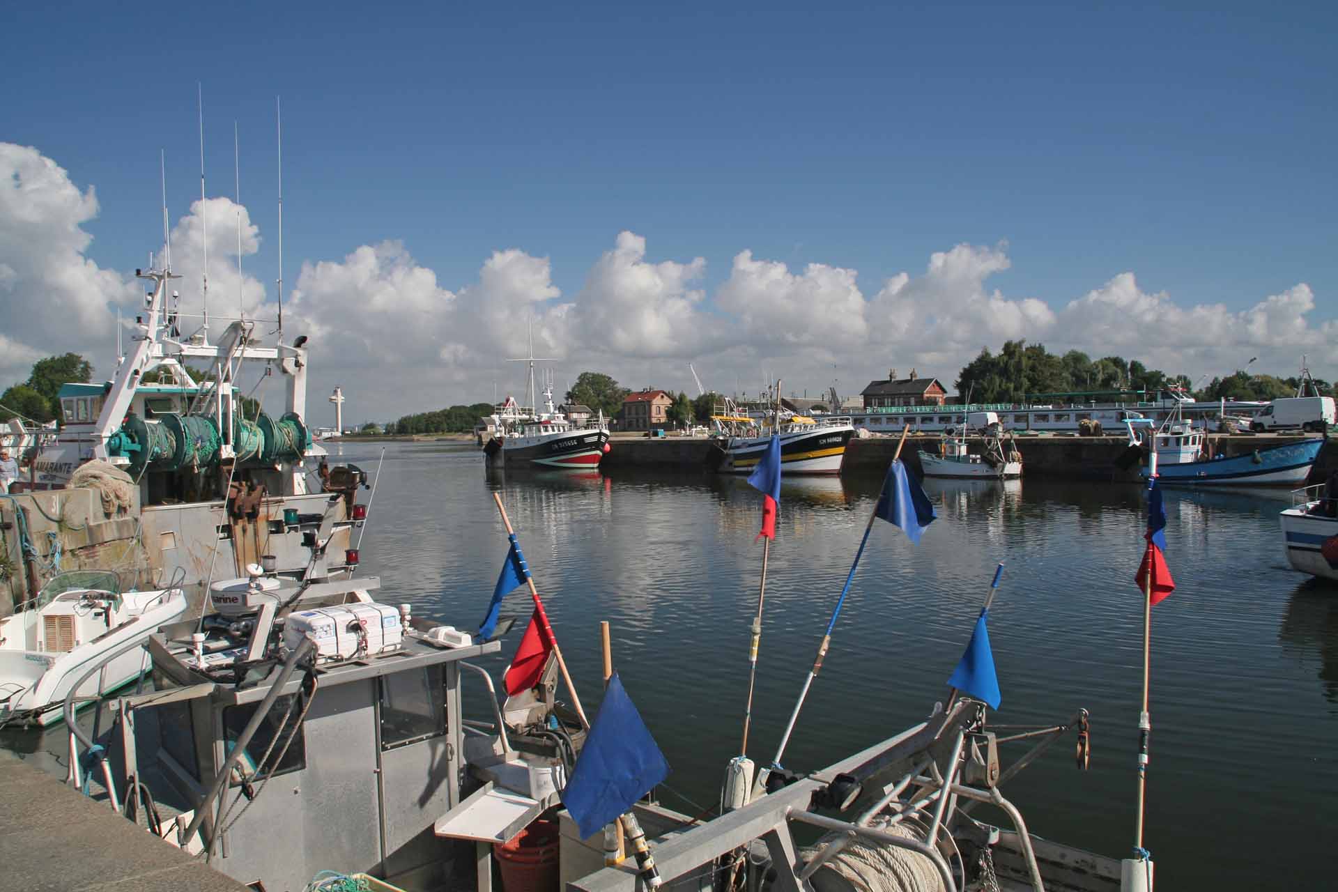 Honfleur liegt an der Mündung der Seine
