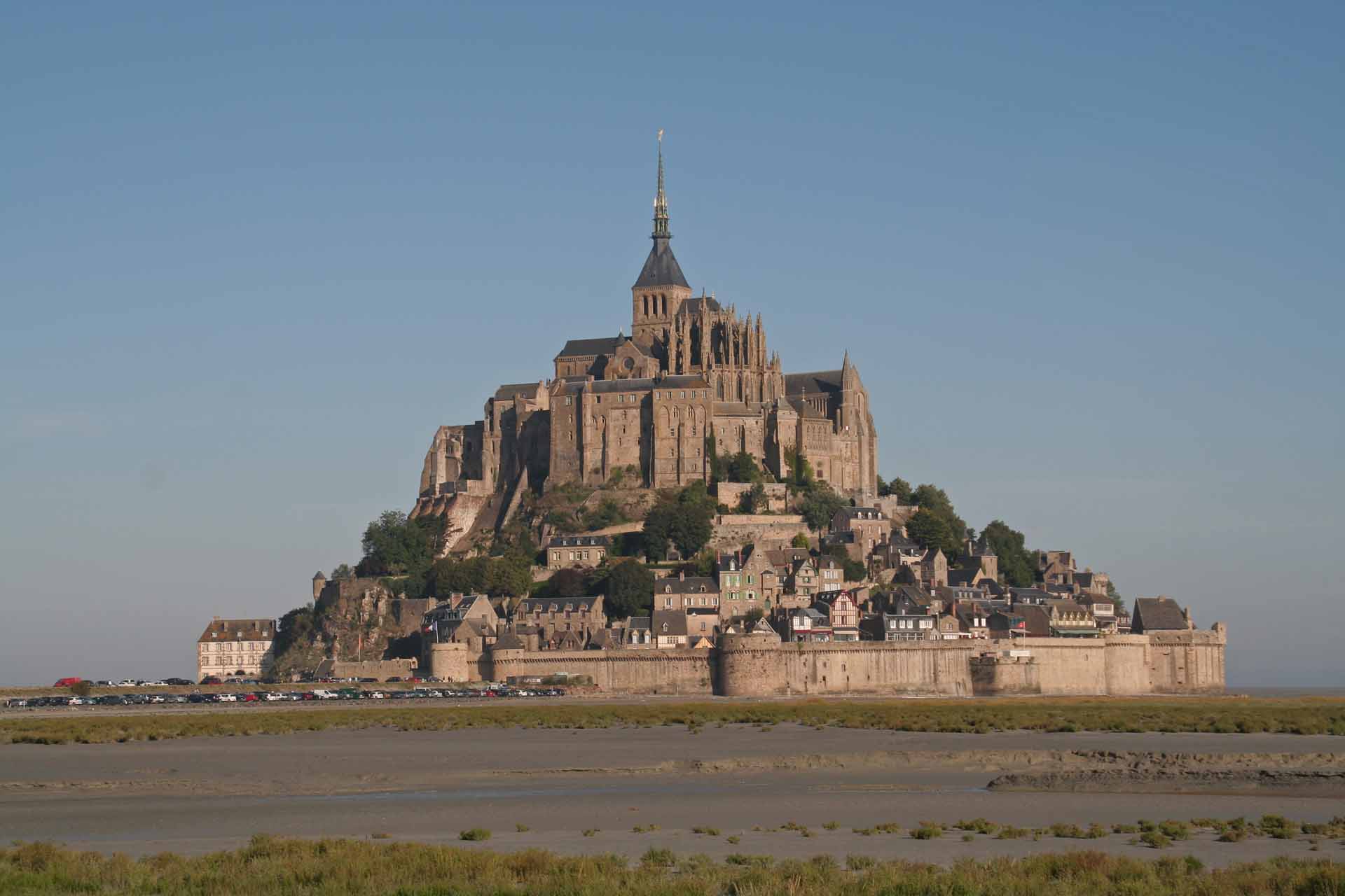 Der Mont Saint Michel in der Bretagne