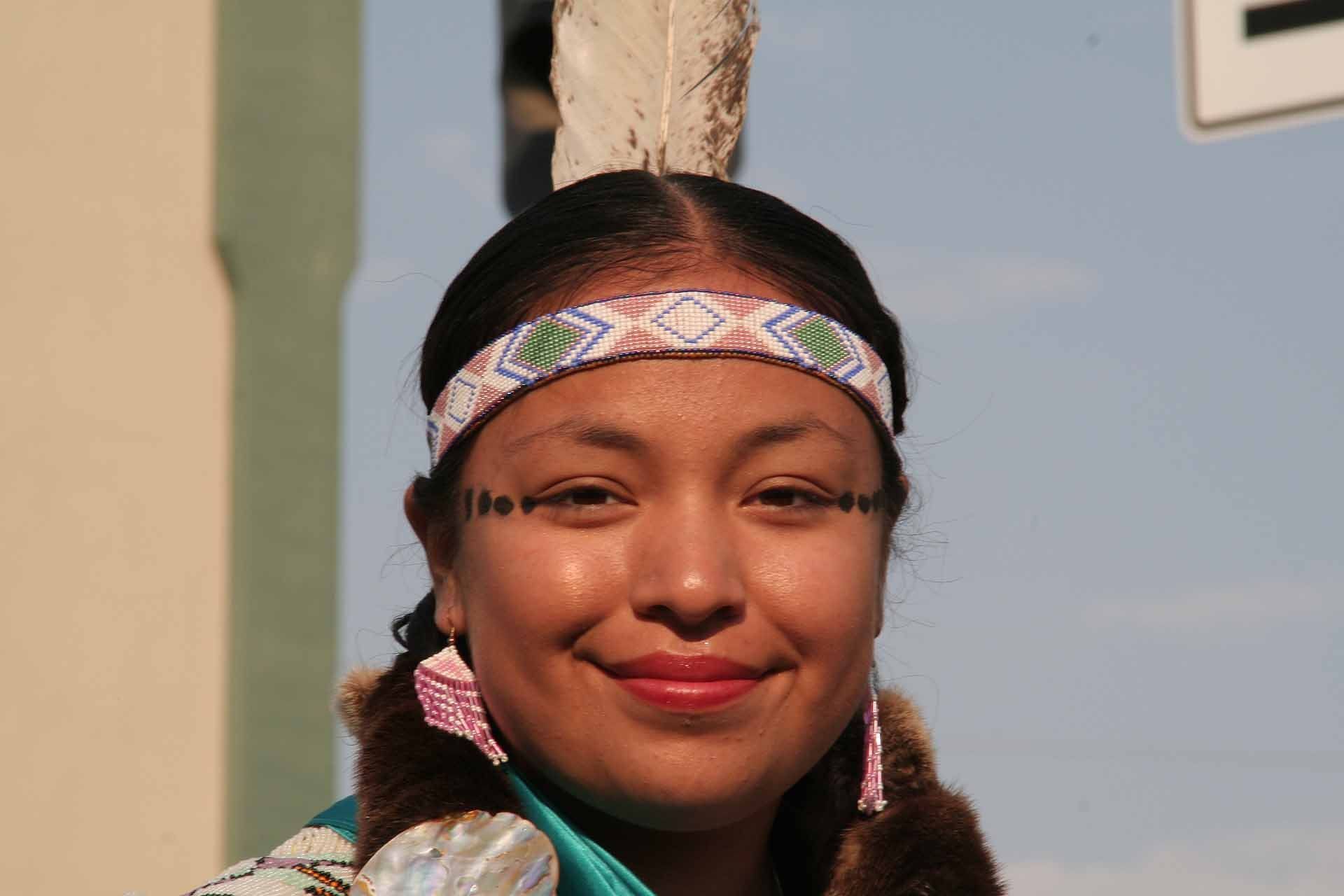 Rodeo in Pendleton, Oregon - Schöne Indianerinnen