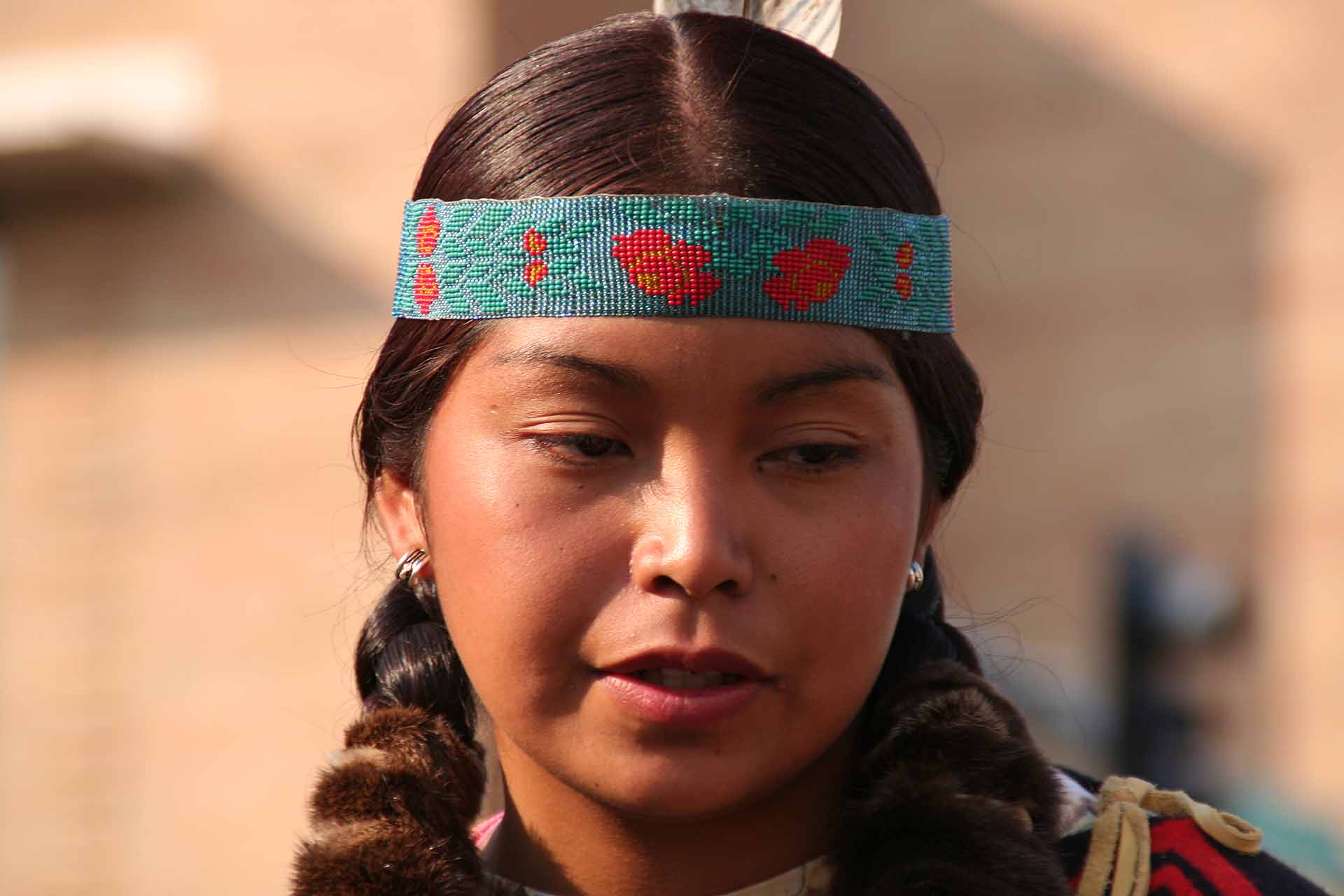 Rodeo in Pendleton, Oregon - Schöne Indianerinnen