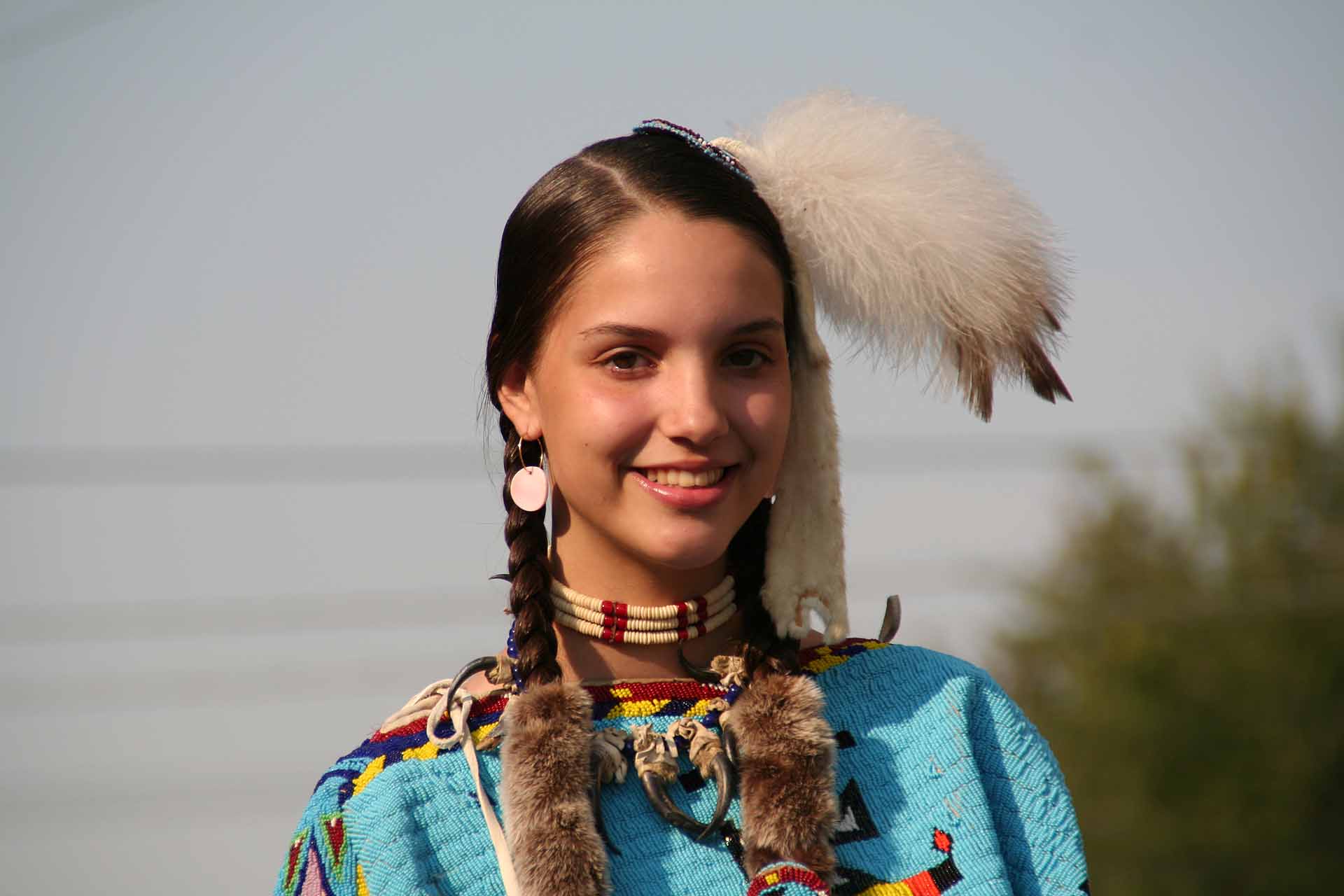 Rodeo in Pendleton, Oregon - Schöne Indianerinnen