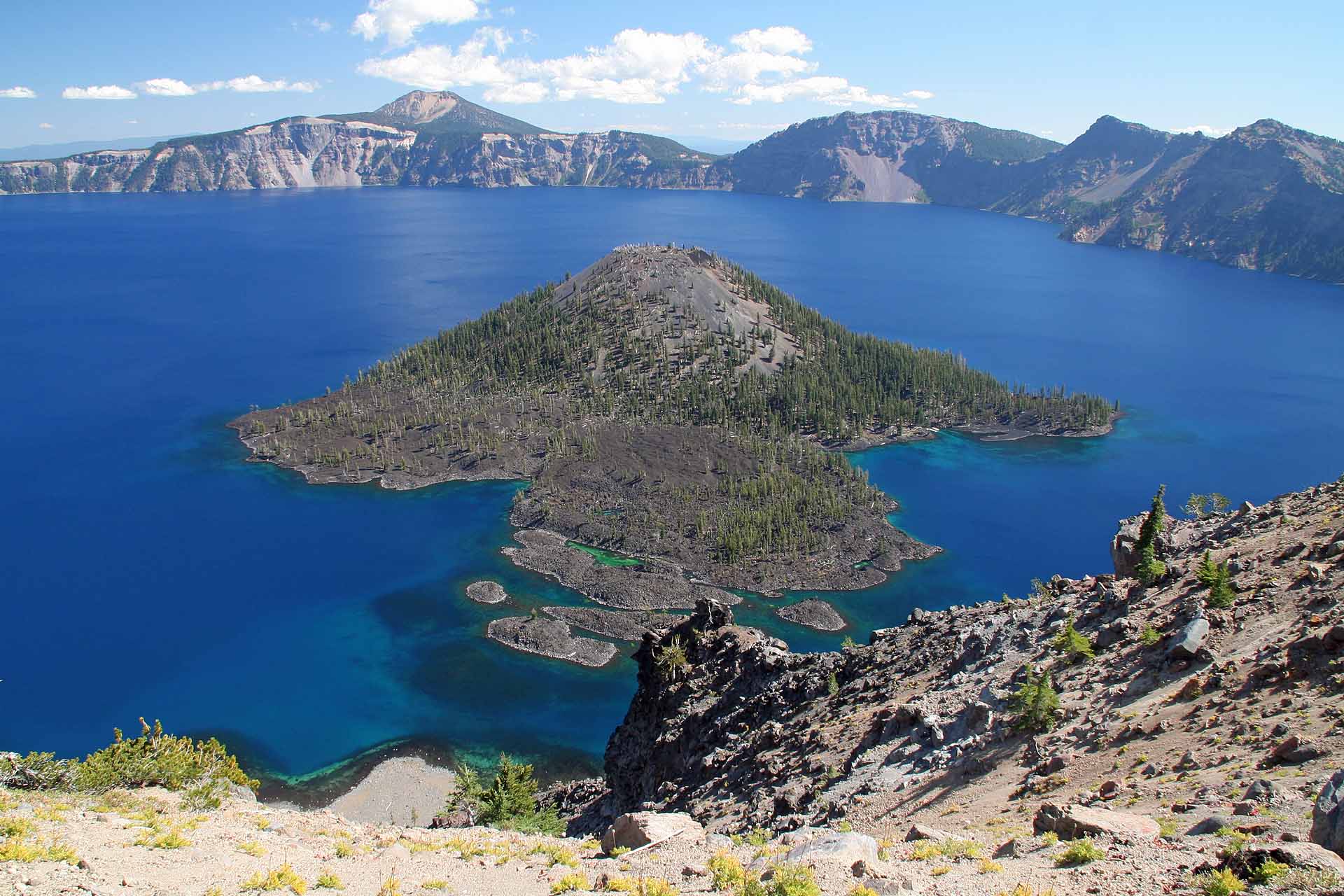 Der Crater Lake in Oregon, Wizard Island