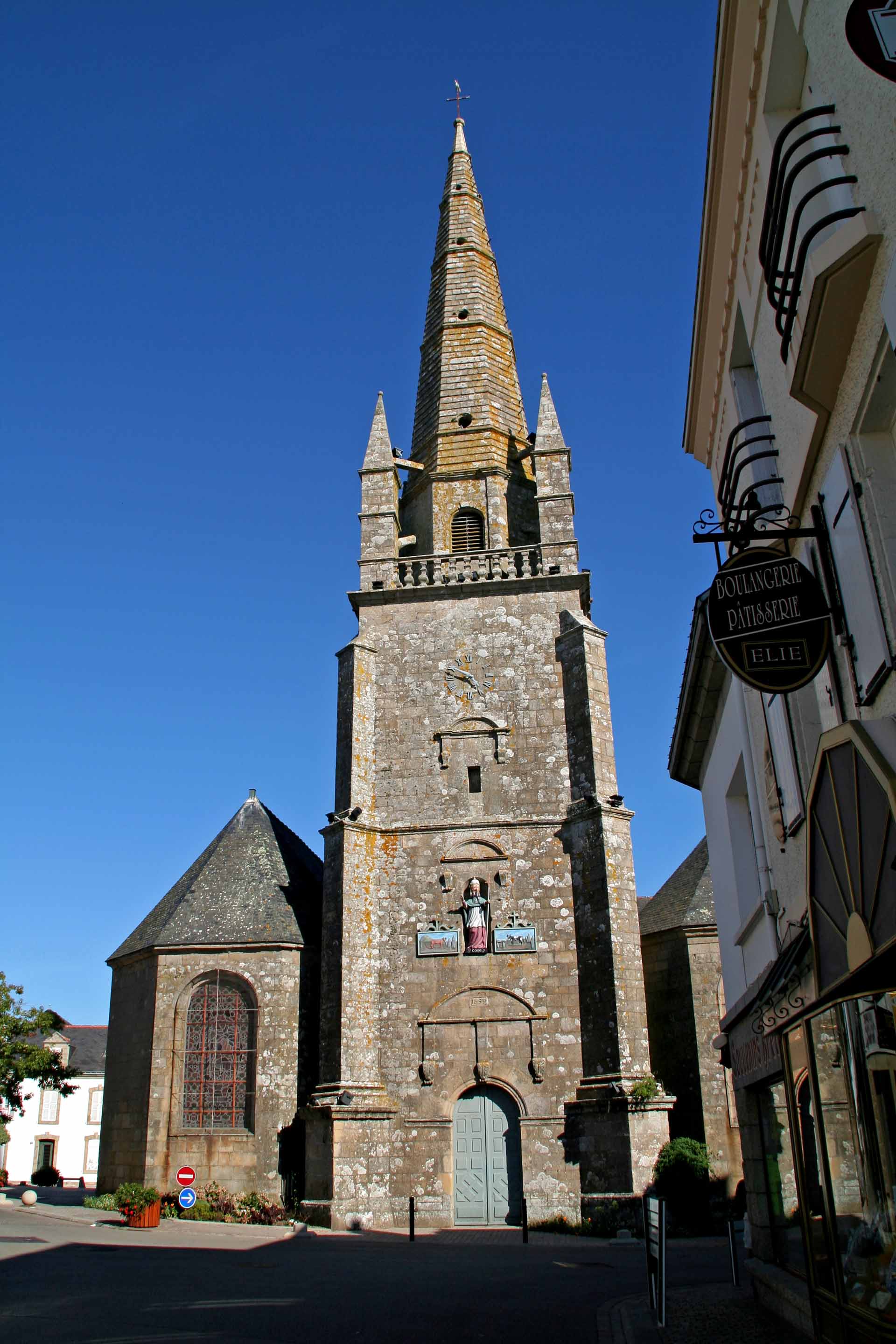 Carnac, die Kirche Saint Cornély
