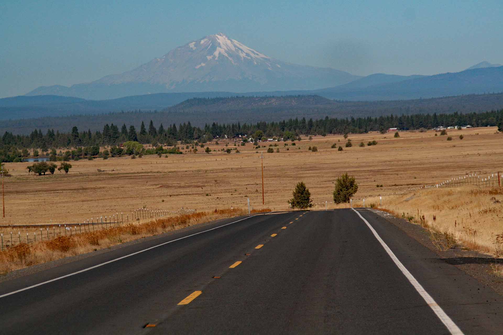 Nördliches Kalifornien - Blick auf Mount Shasta