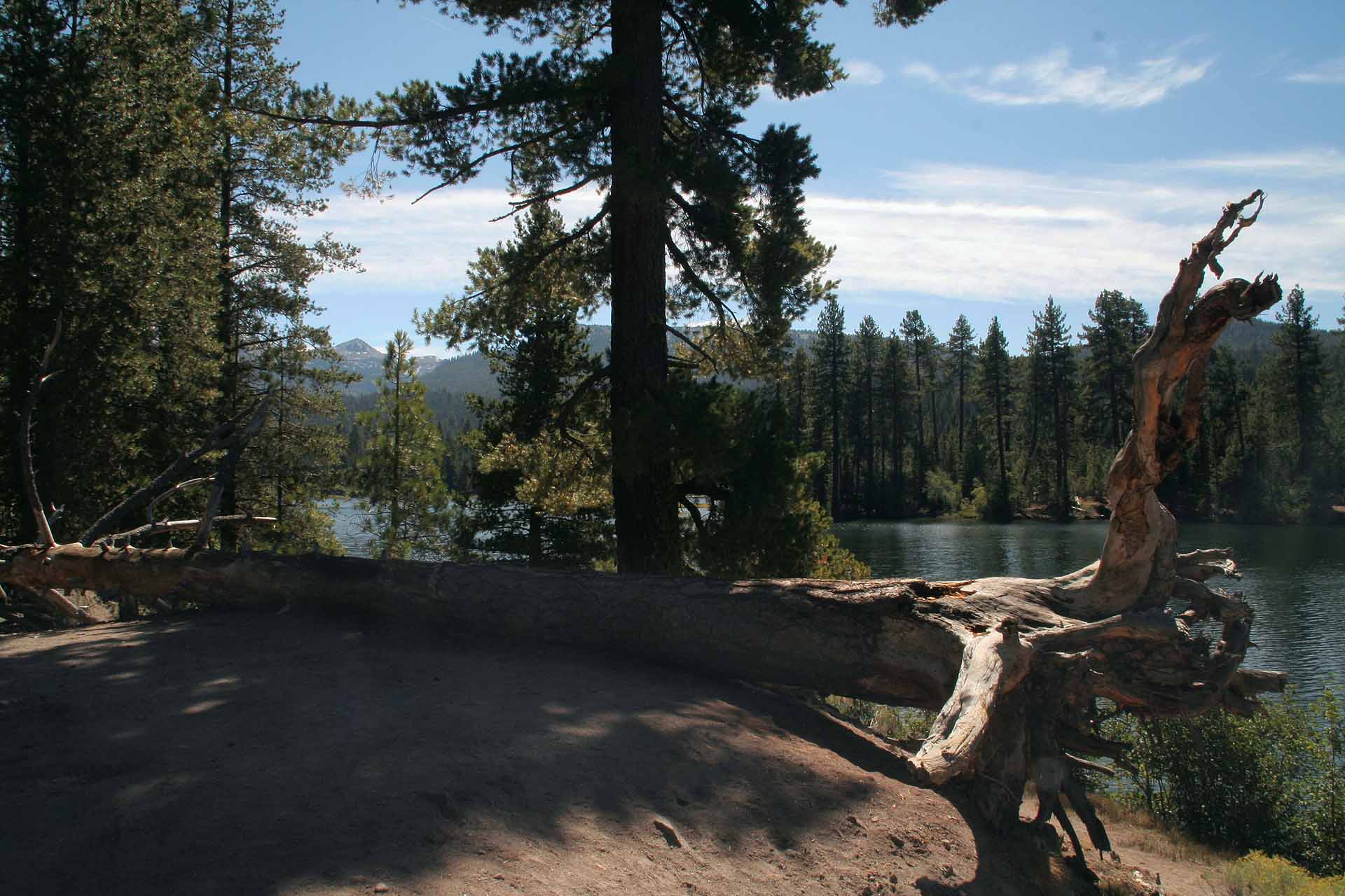 Manzanita Lake im Lassen Volcanic Nationalpark, Kalifornien