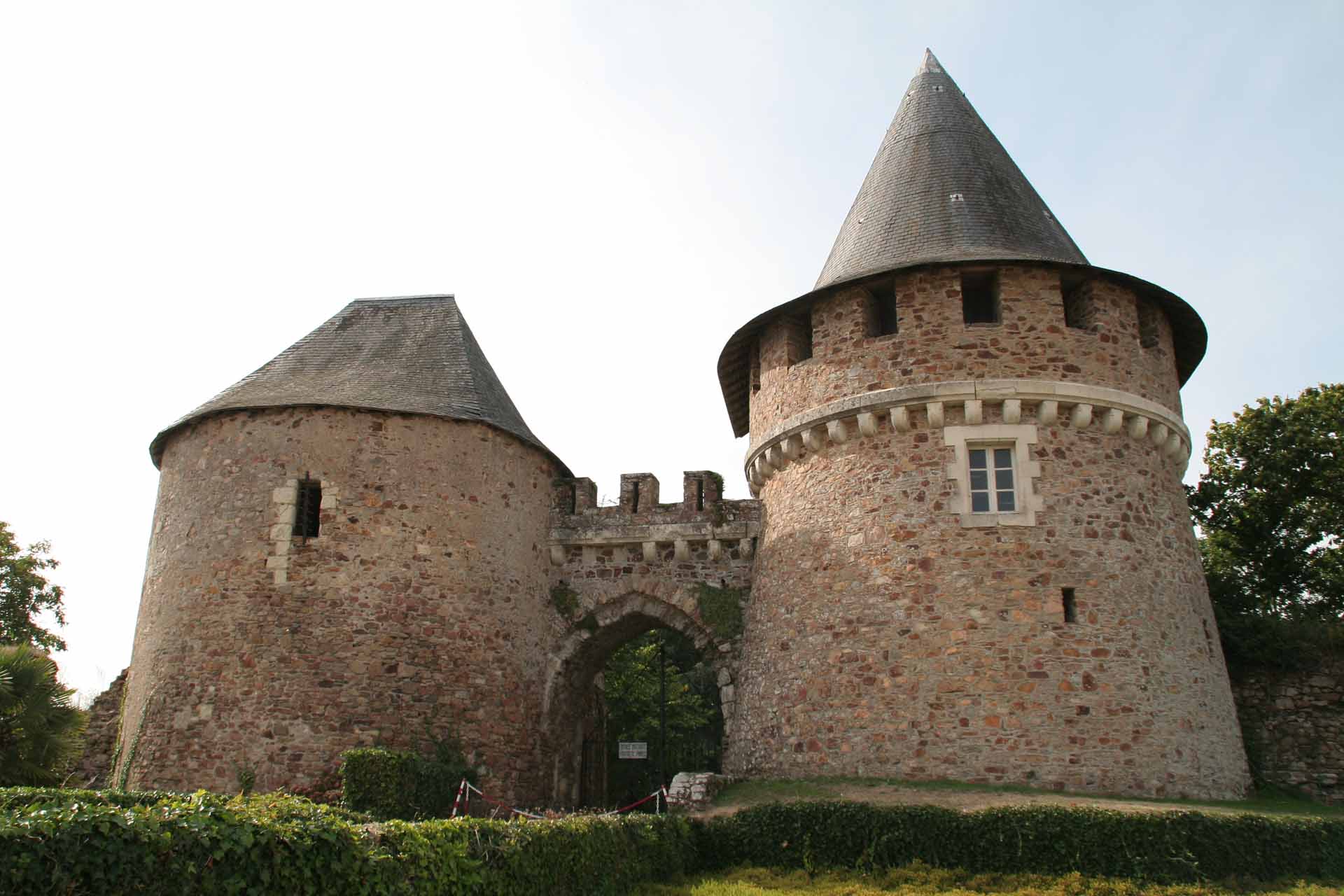 Champtoceaux an der Loire