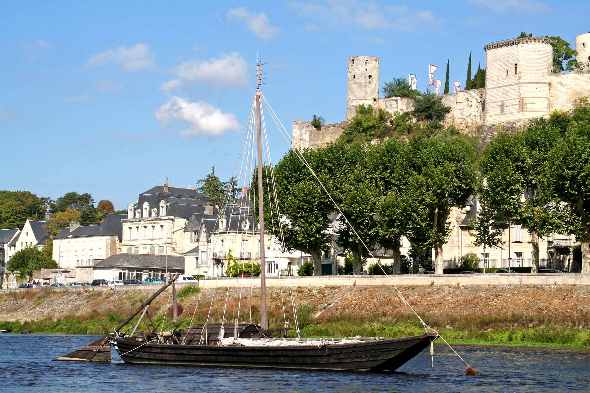 Chinon im Tal der Loire