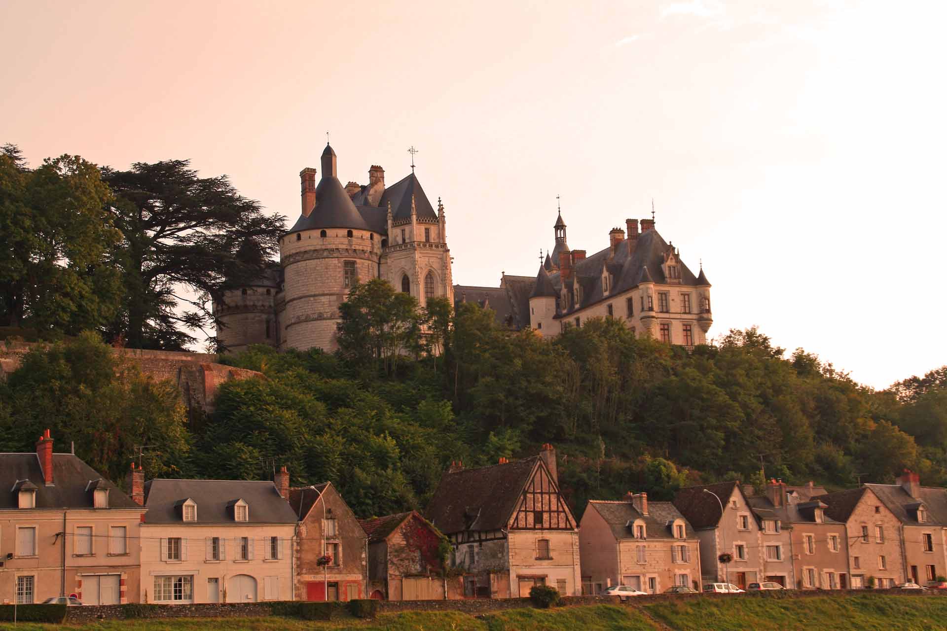 Abendstimmung in Chaumont-sur-Loire