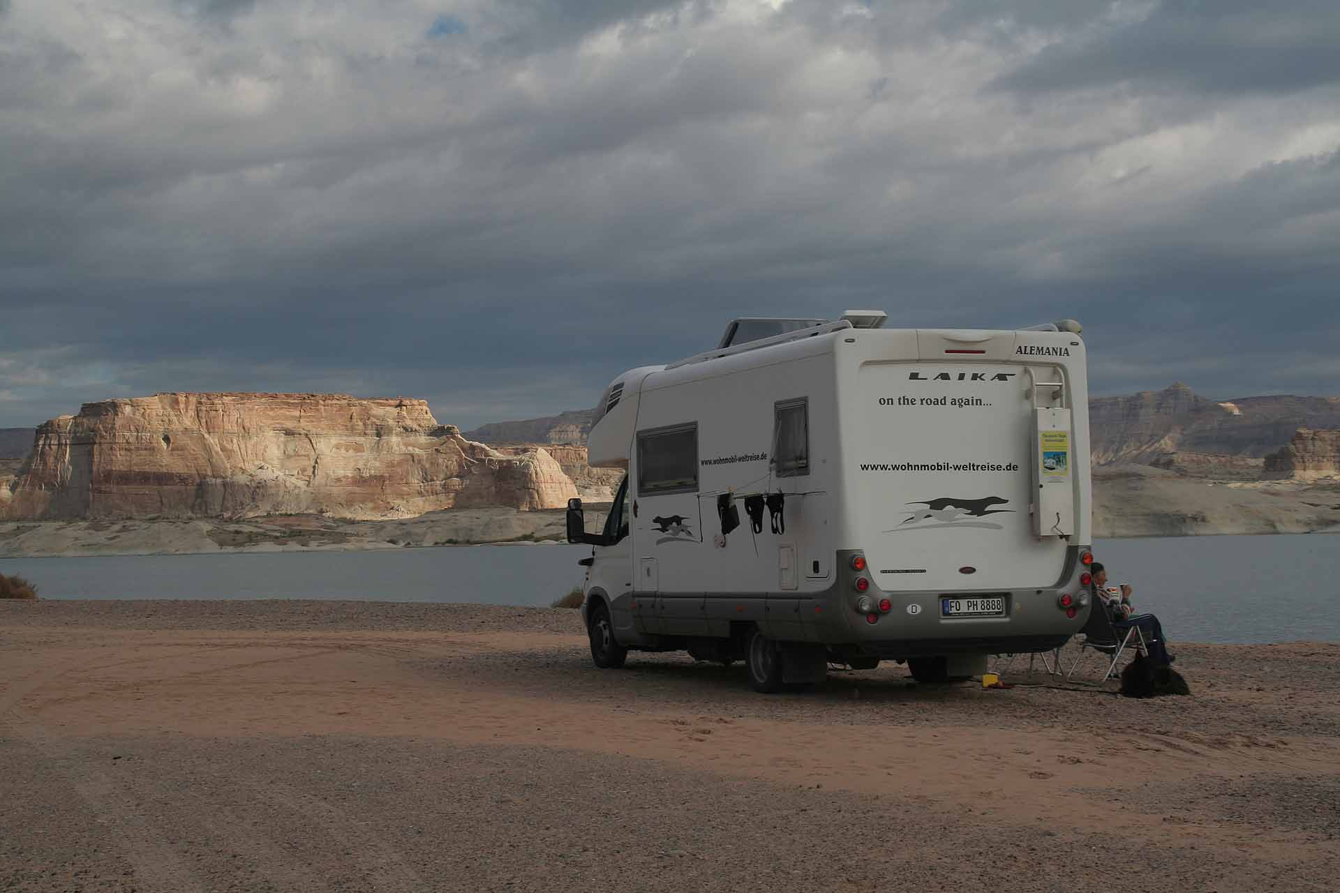 Lake Powell am Lone Rock Campground, Utah