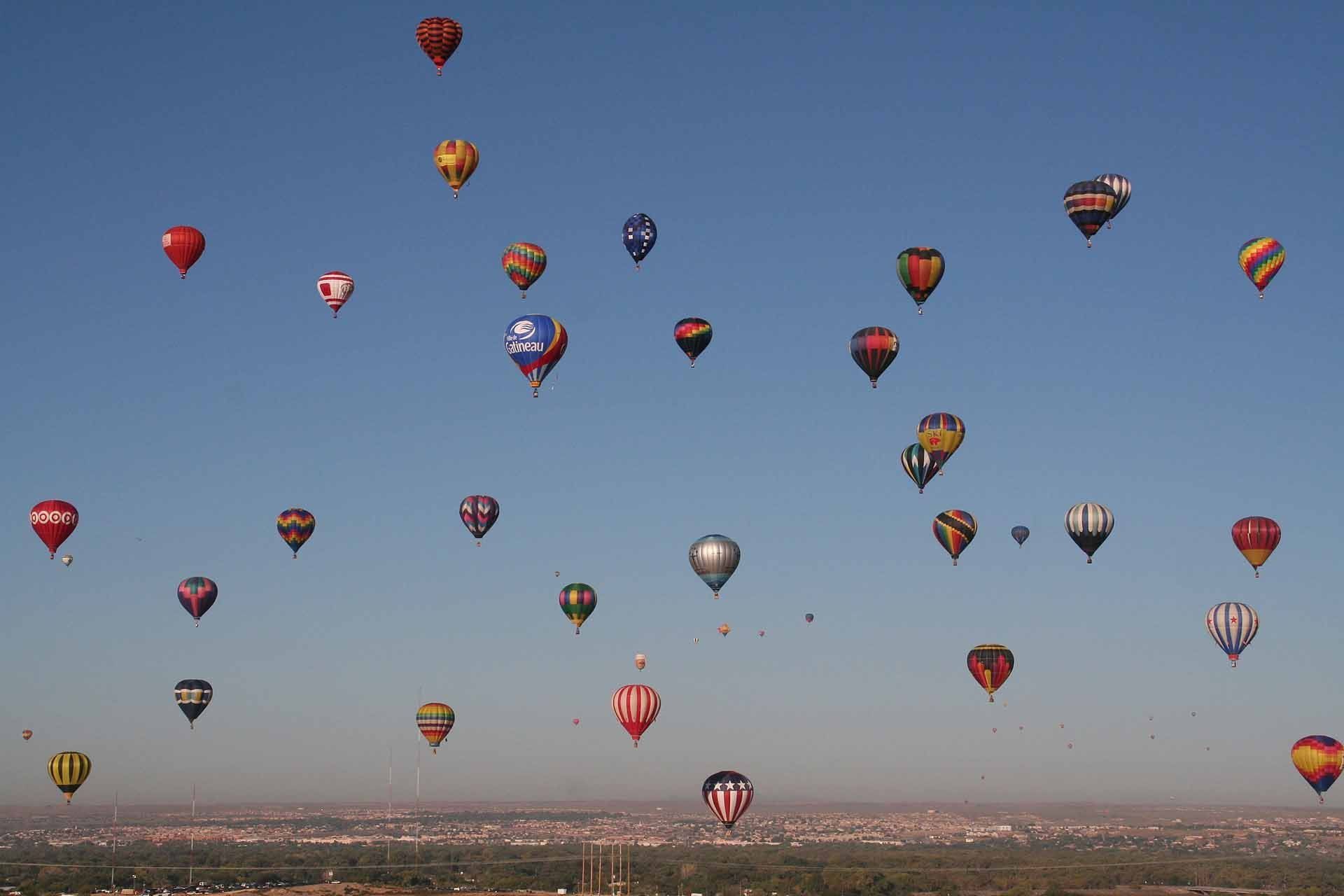 Balloon Fiesta in Albuquerque ,New Mexico,