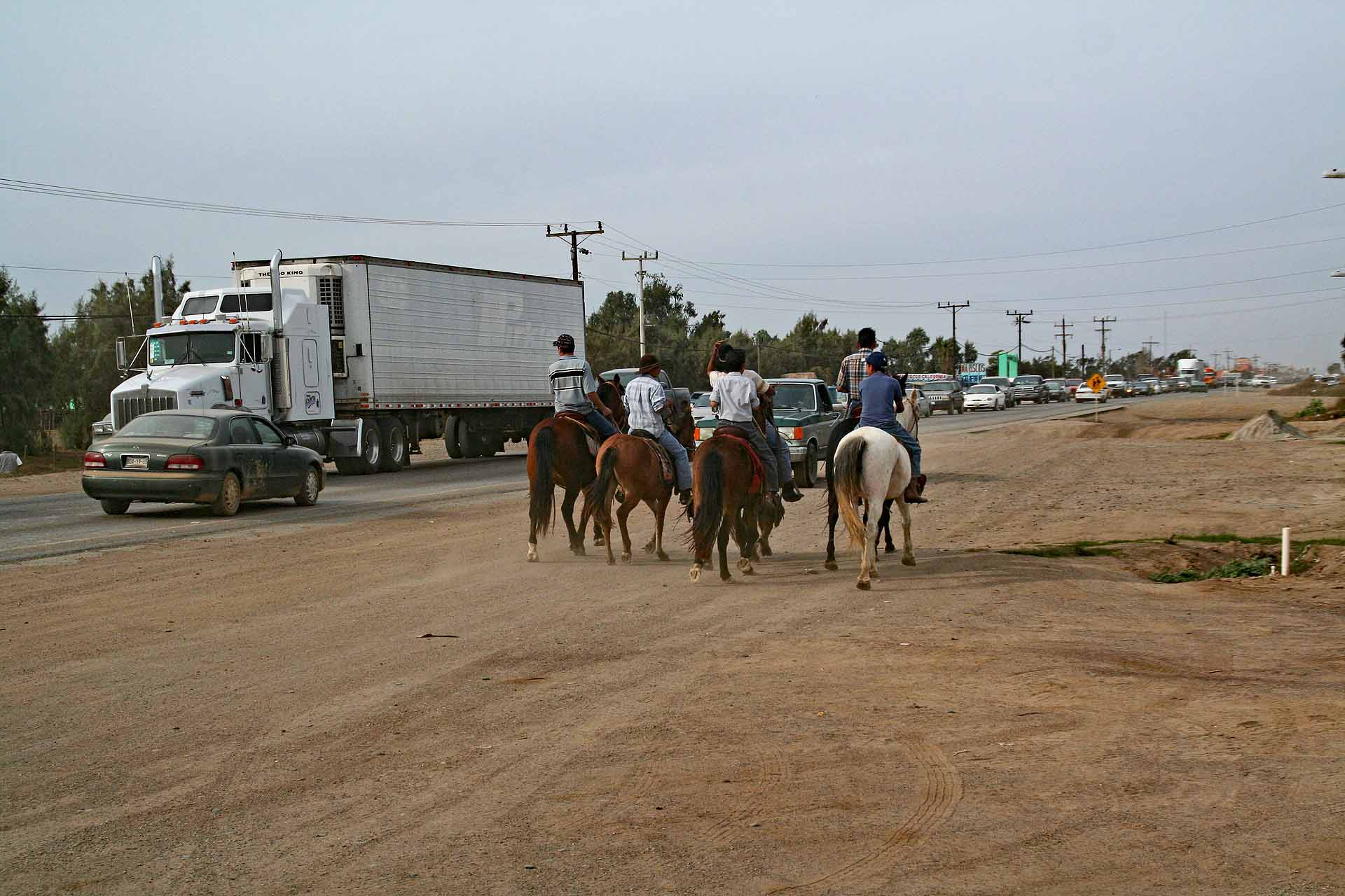 Sonntagnachmittag in San Quintin, Baja California
