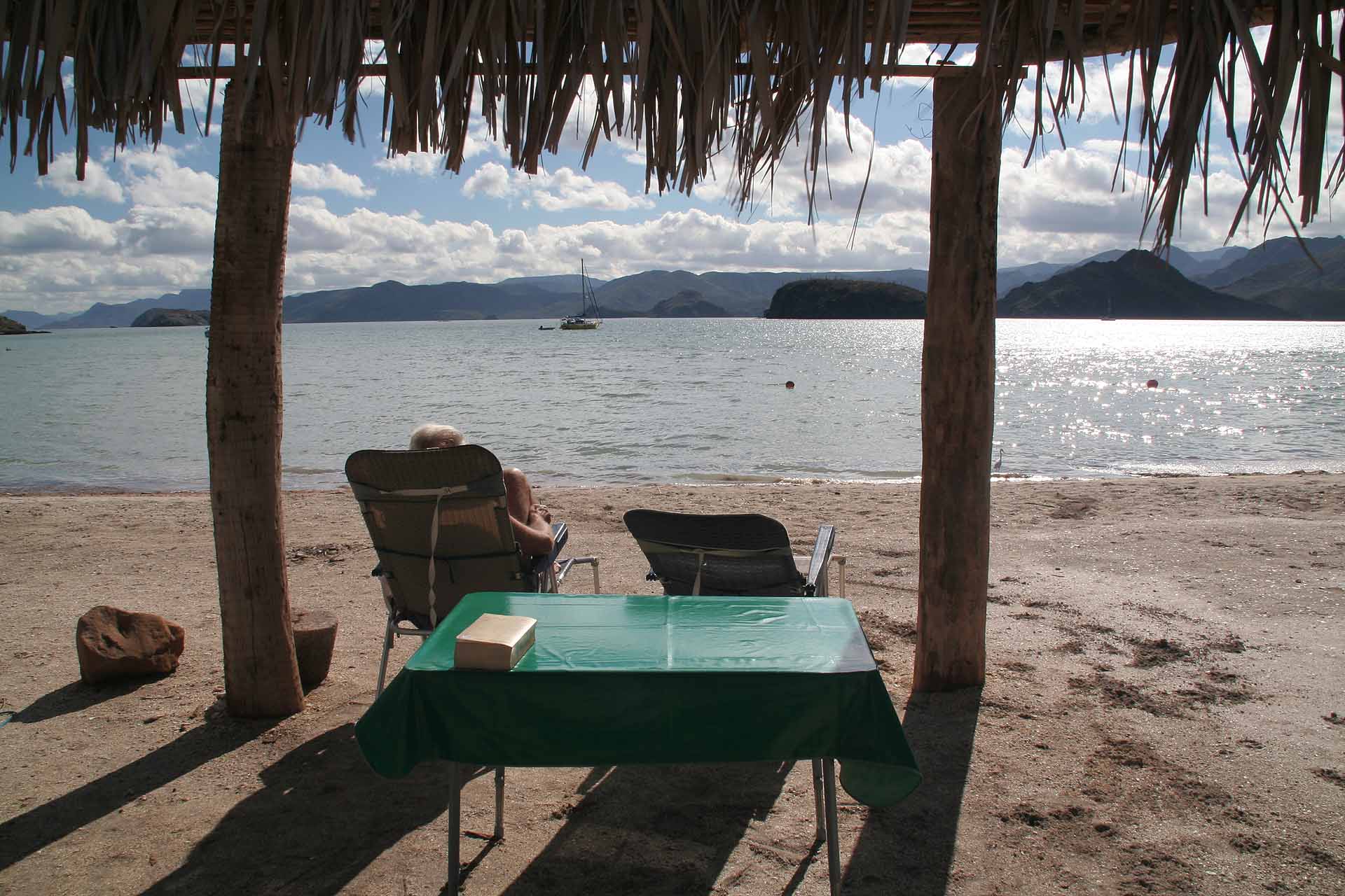 Playa Santispac an der Bahia Conception, Baja Californai