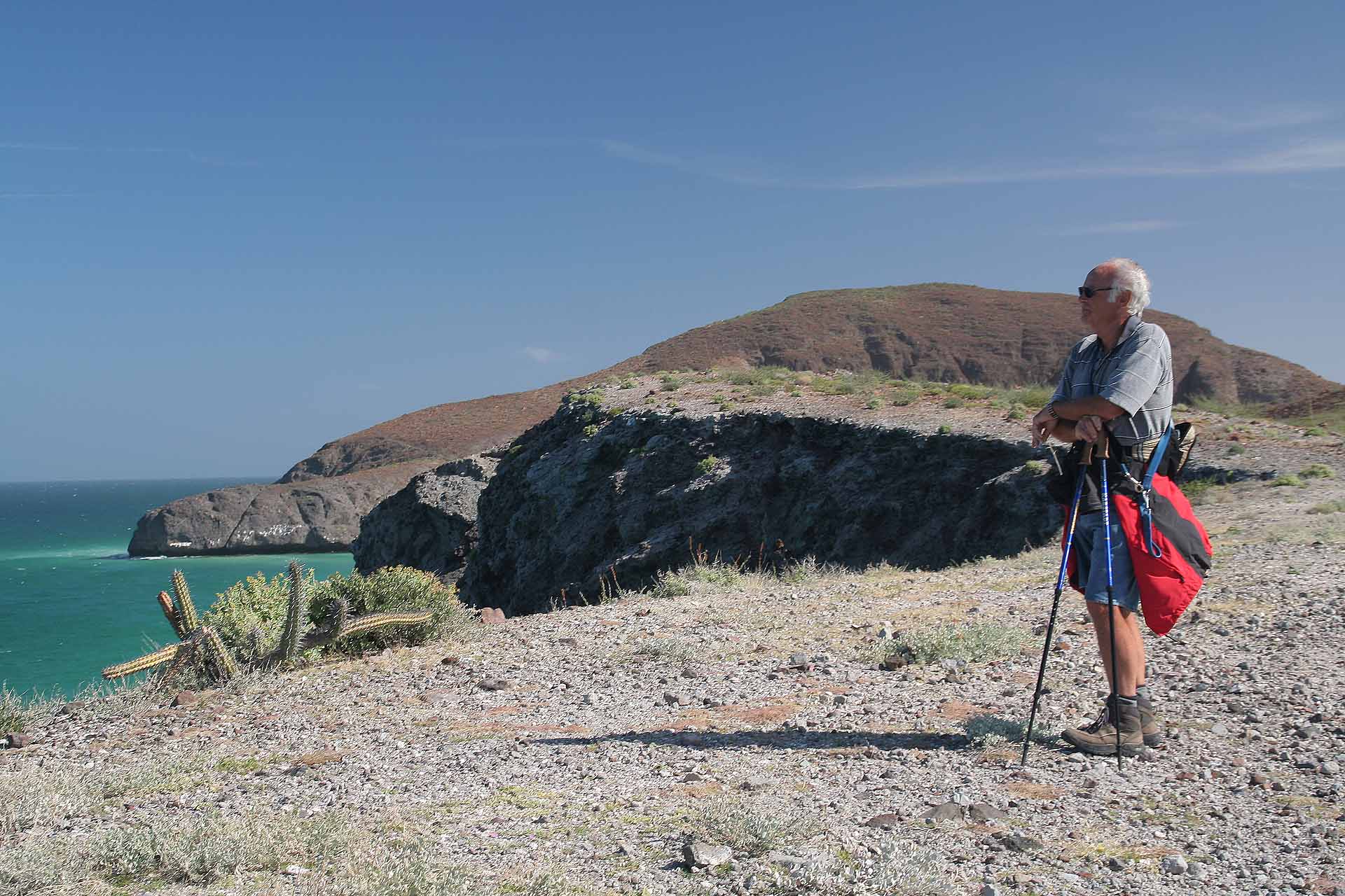 Baja California, Mexiko - Camping am Playa el Tecolote - Schwimmen und Wandern, ein Kontrastprogramm
