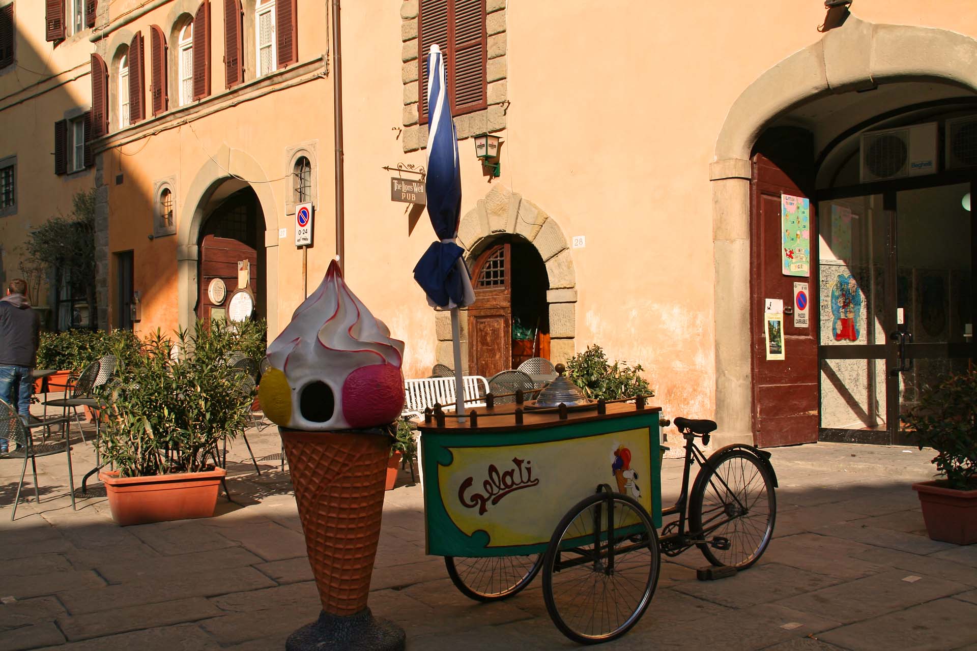 Cortona im Gelati-Land