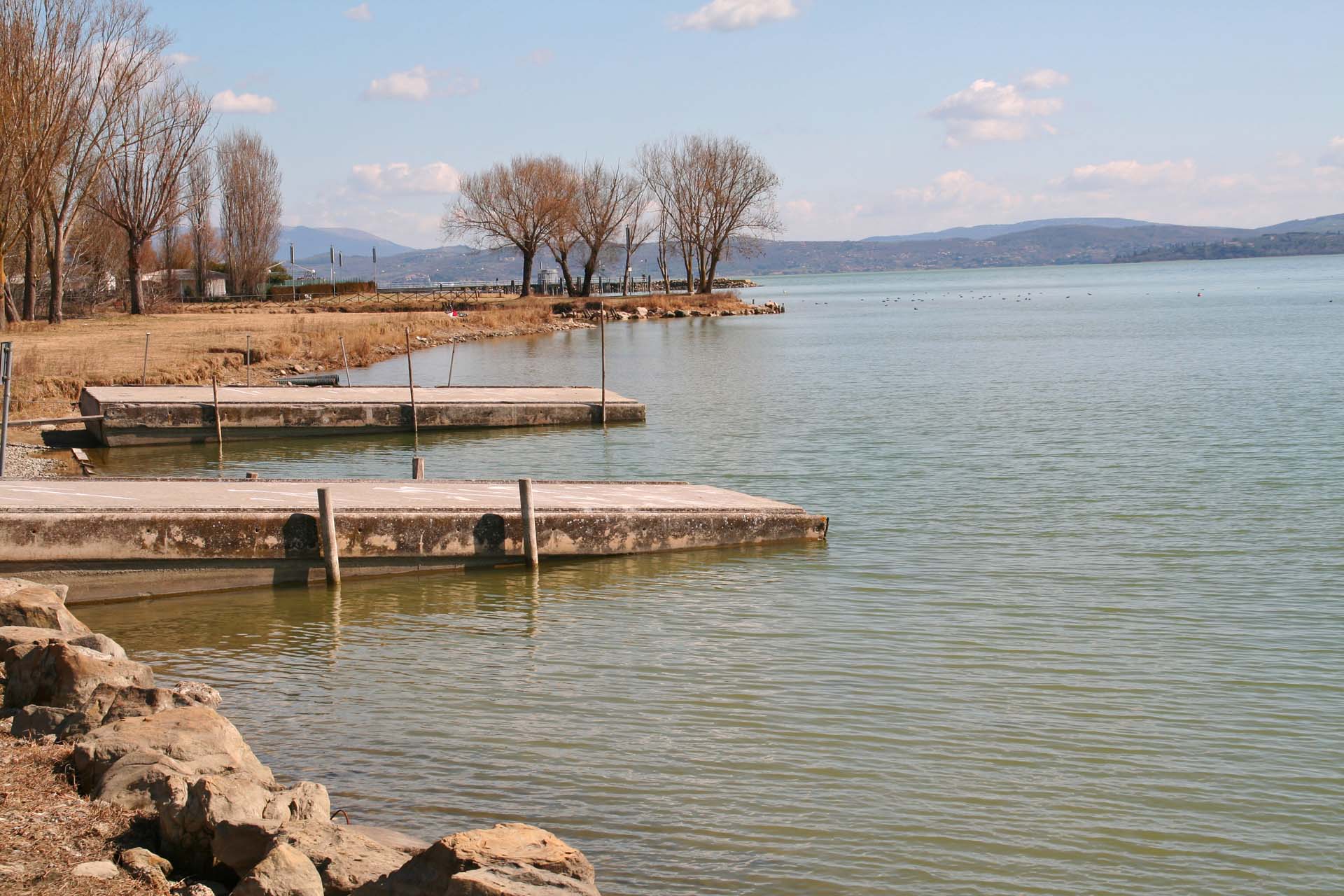 Am Lago die Trasimeno