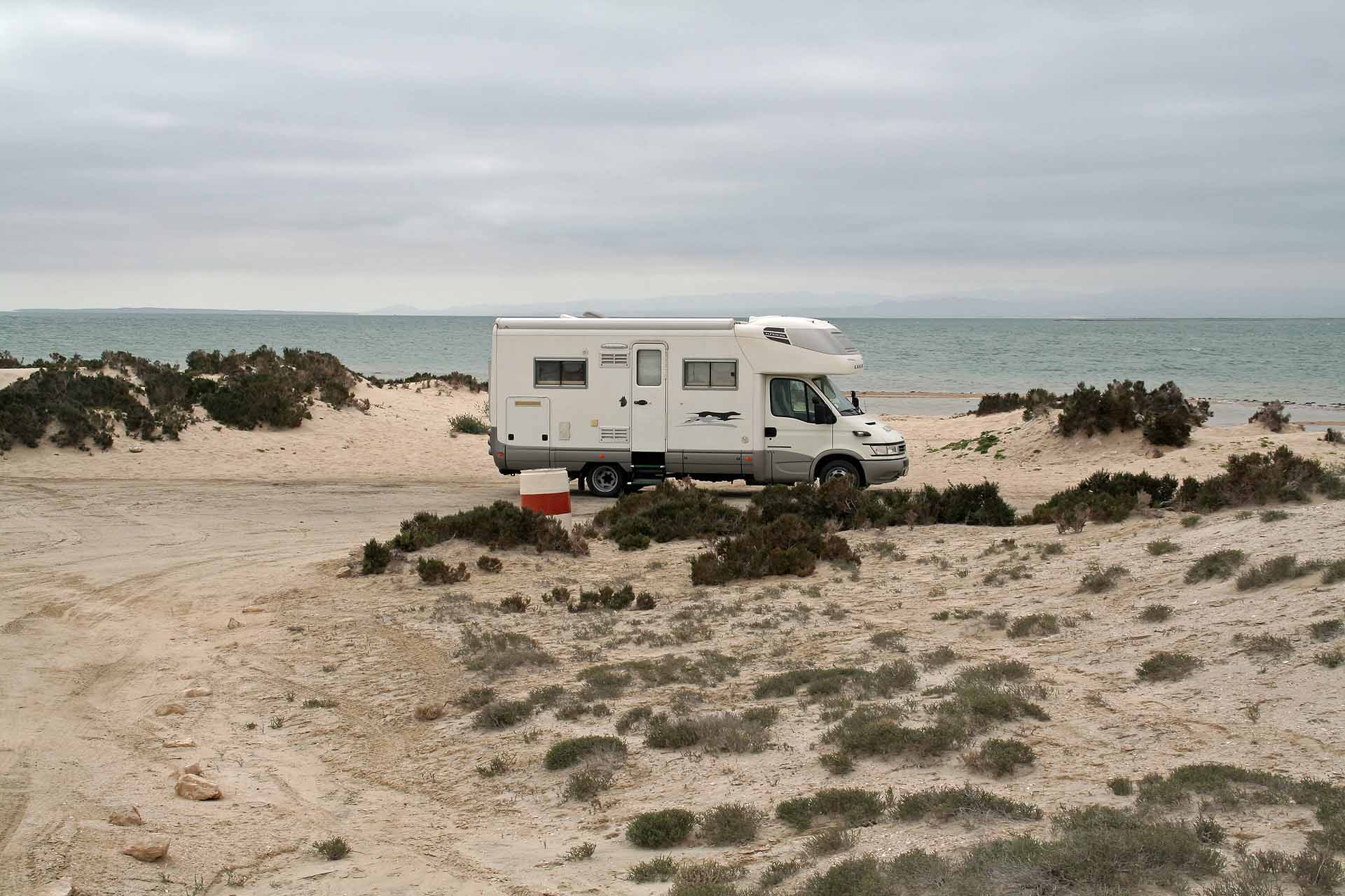 Baja California, Mexiko - Camping In der Laguna Ojo de Liebre