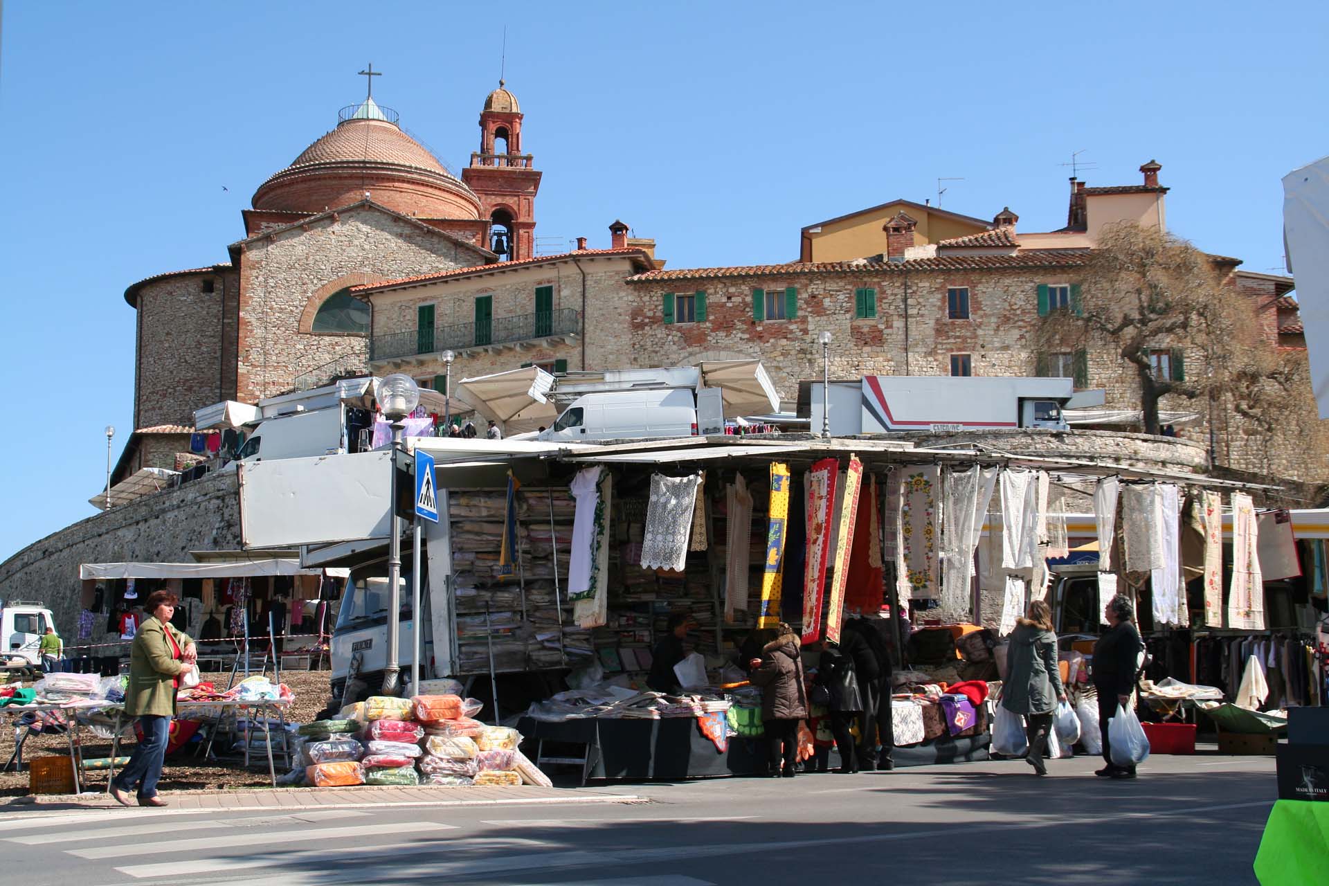 Markt in Castiglione del Lago
