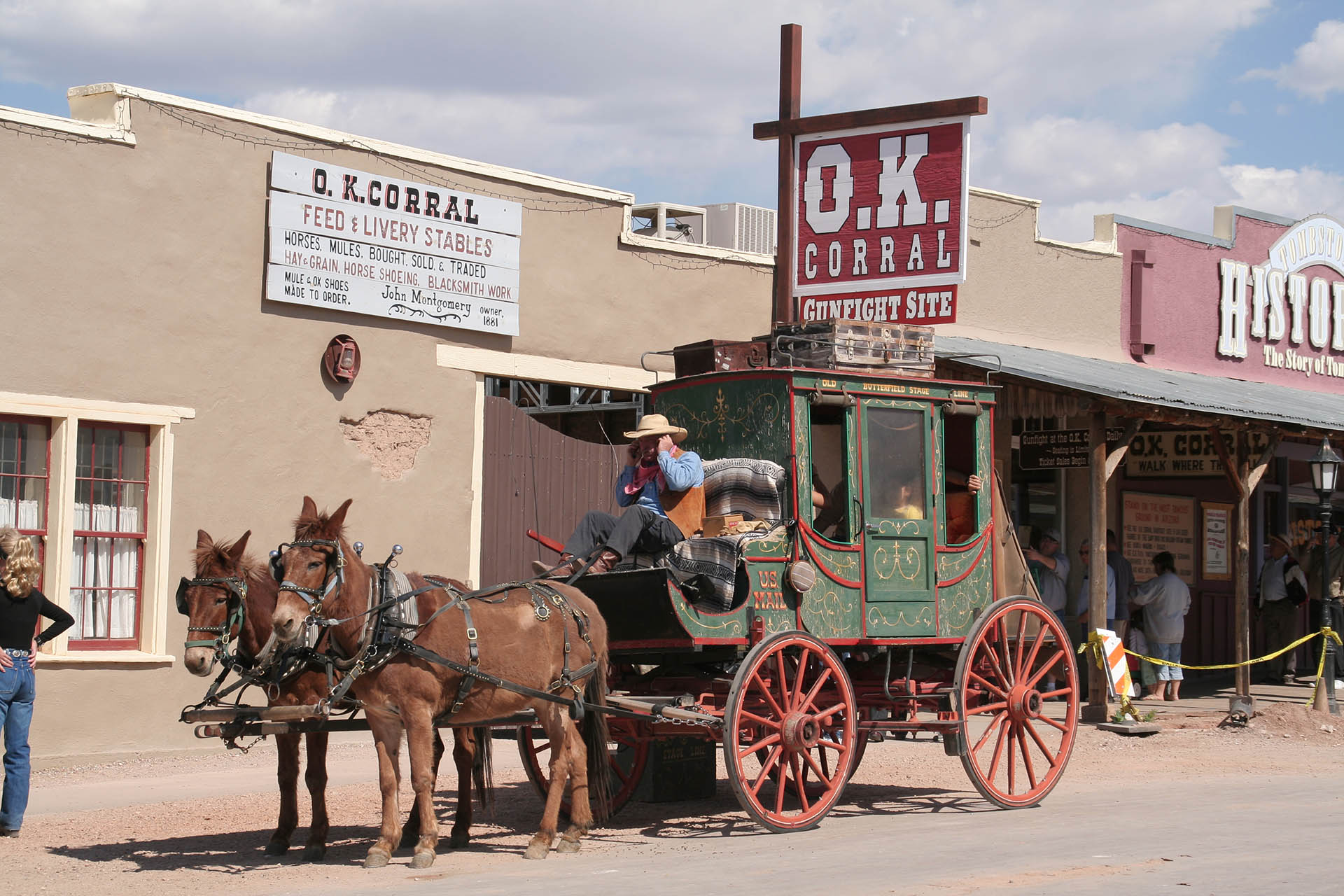 Tombstone, Arizona - Die Stadt, die zu zäh zum Sterben ist. - Der berühmt-berüchtige O.K. Corral