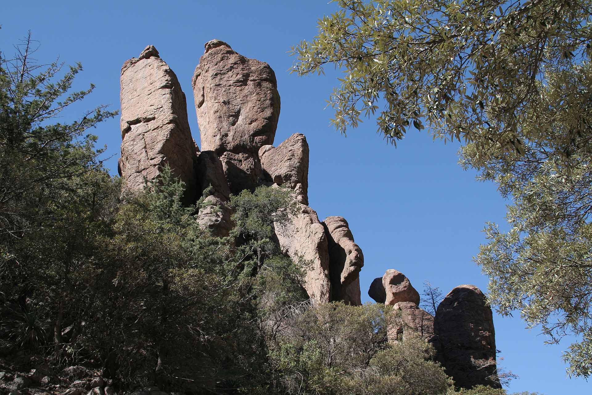 Das Chiricahua National Monument, Arizona