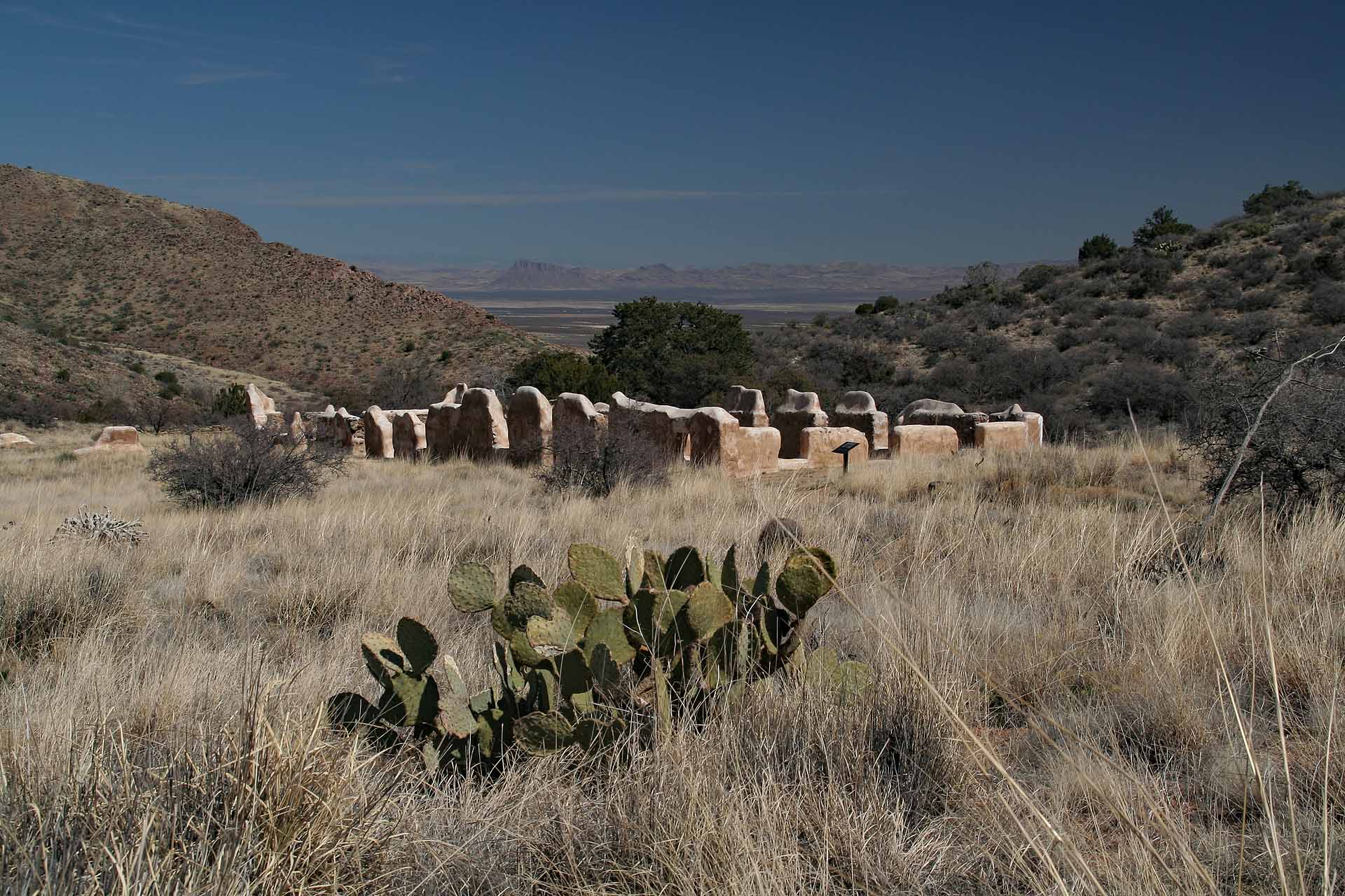 Der Apache Pass, Arizona - Fort Bowie