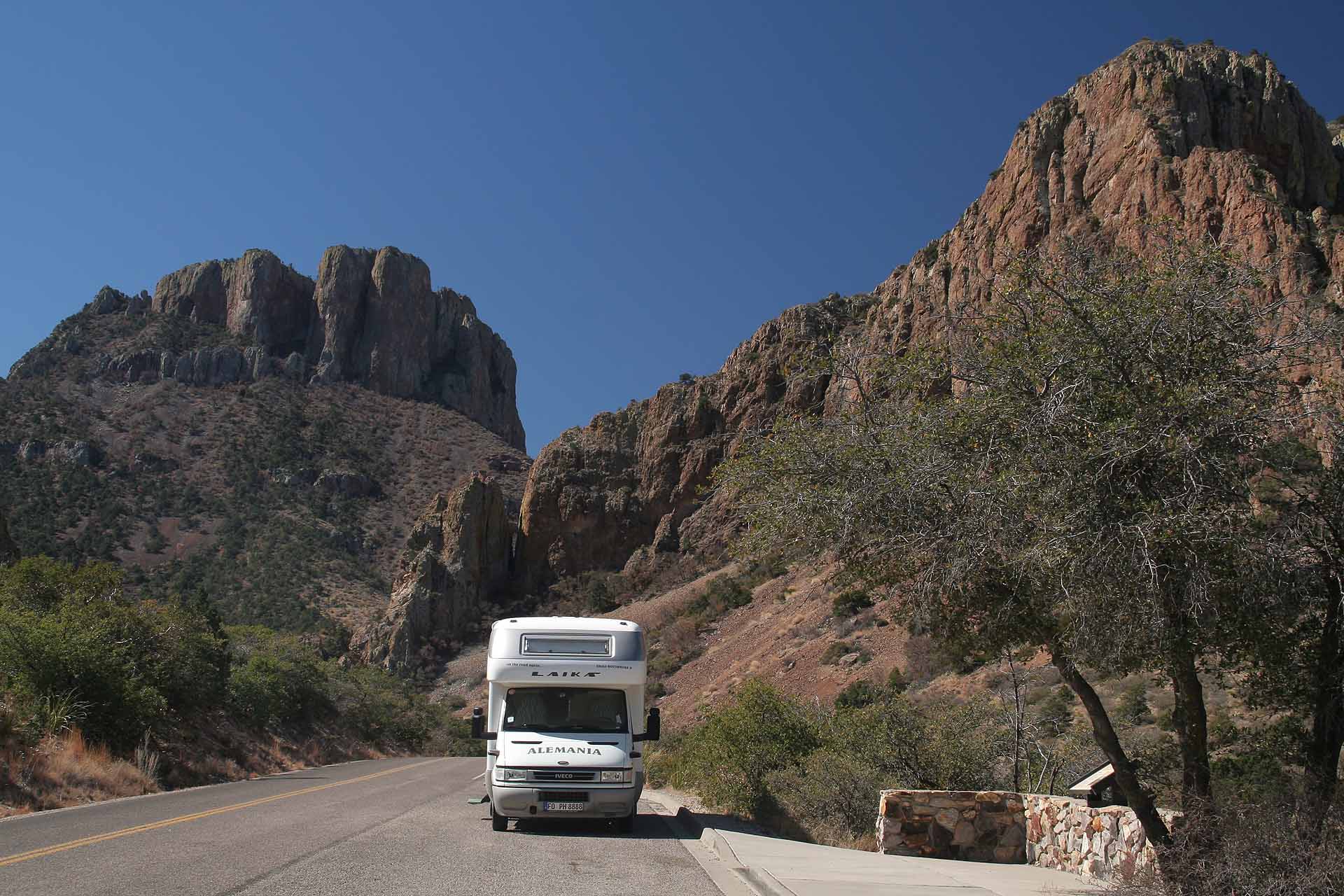West Texas, Big Bend Nationalpark - In den Chisos Mountains