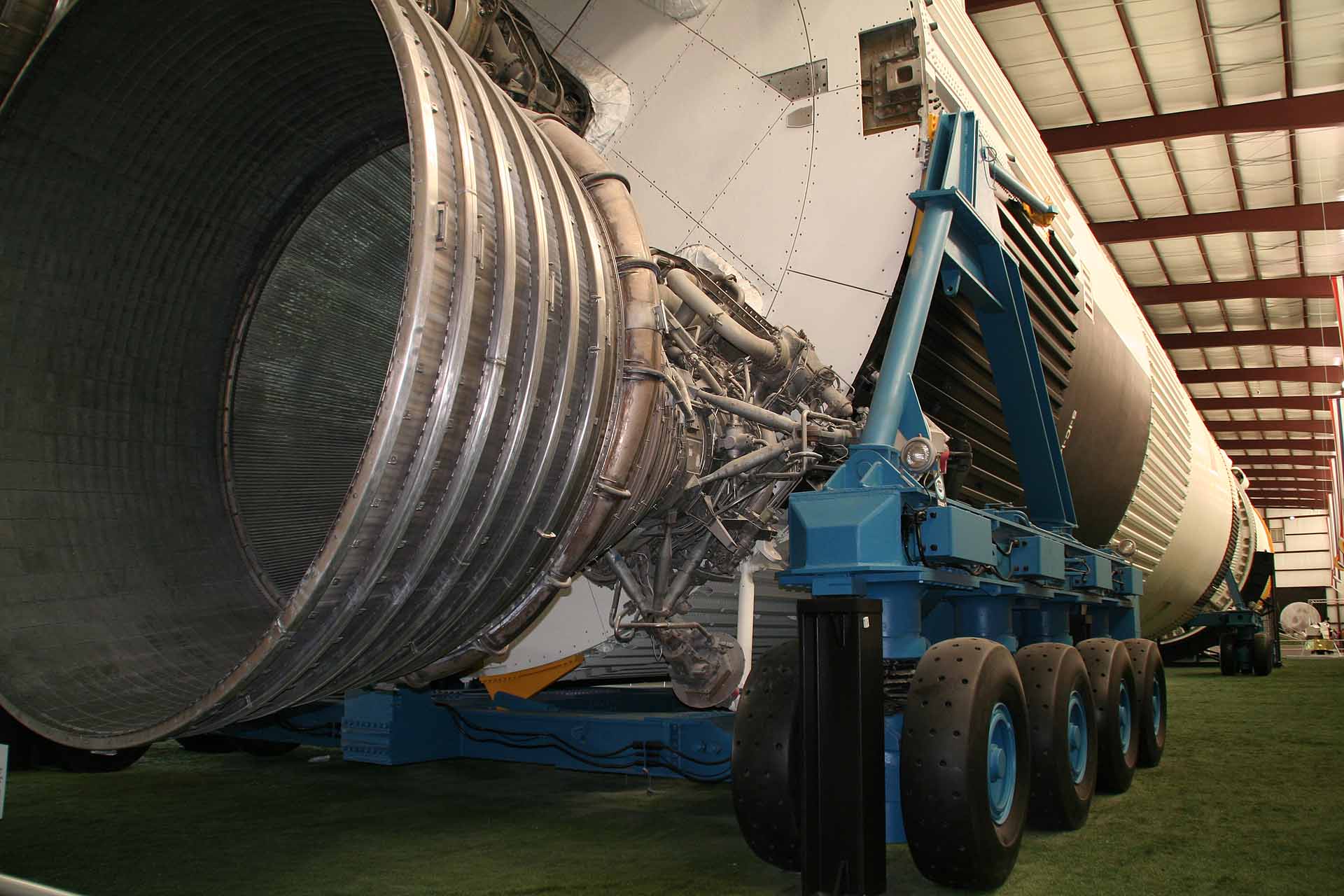 Texas, Houston Space Center - Saturn V Rakete