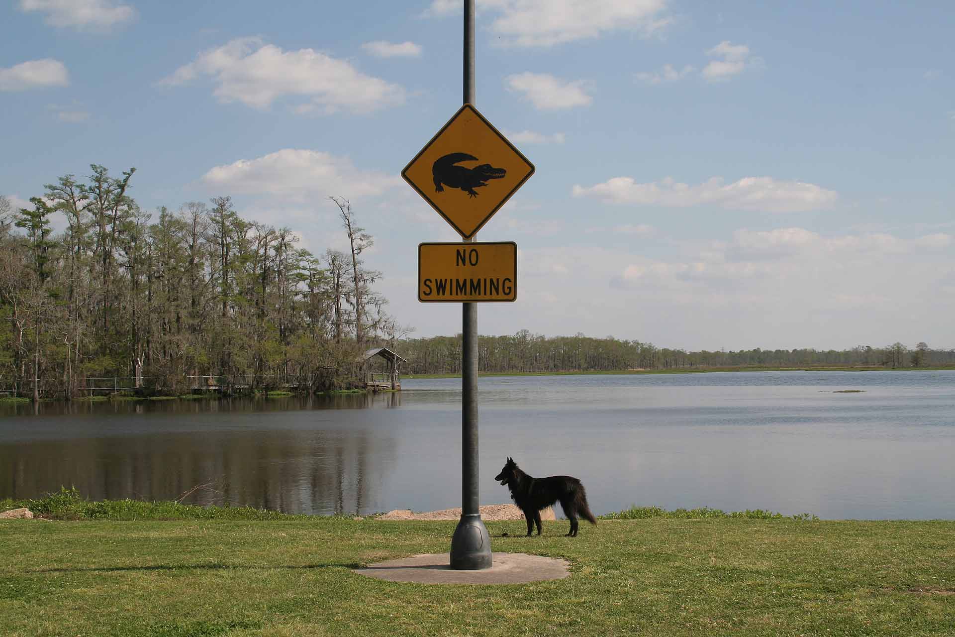 Louisiana, am Sabine River