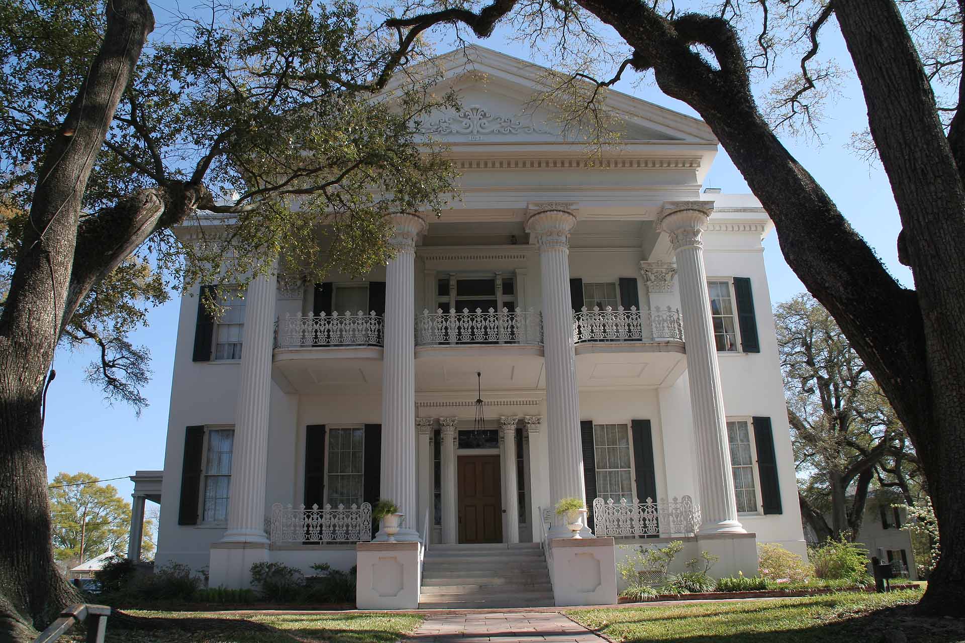 Natchez, Mississippi - Südstaatenvilla