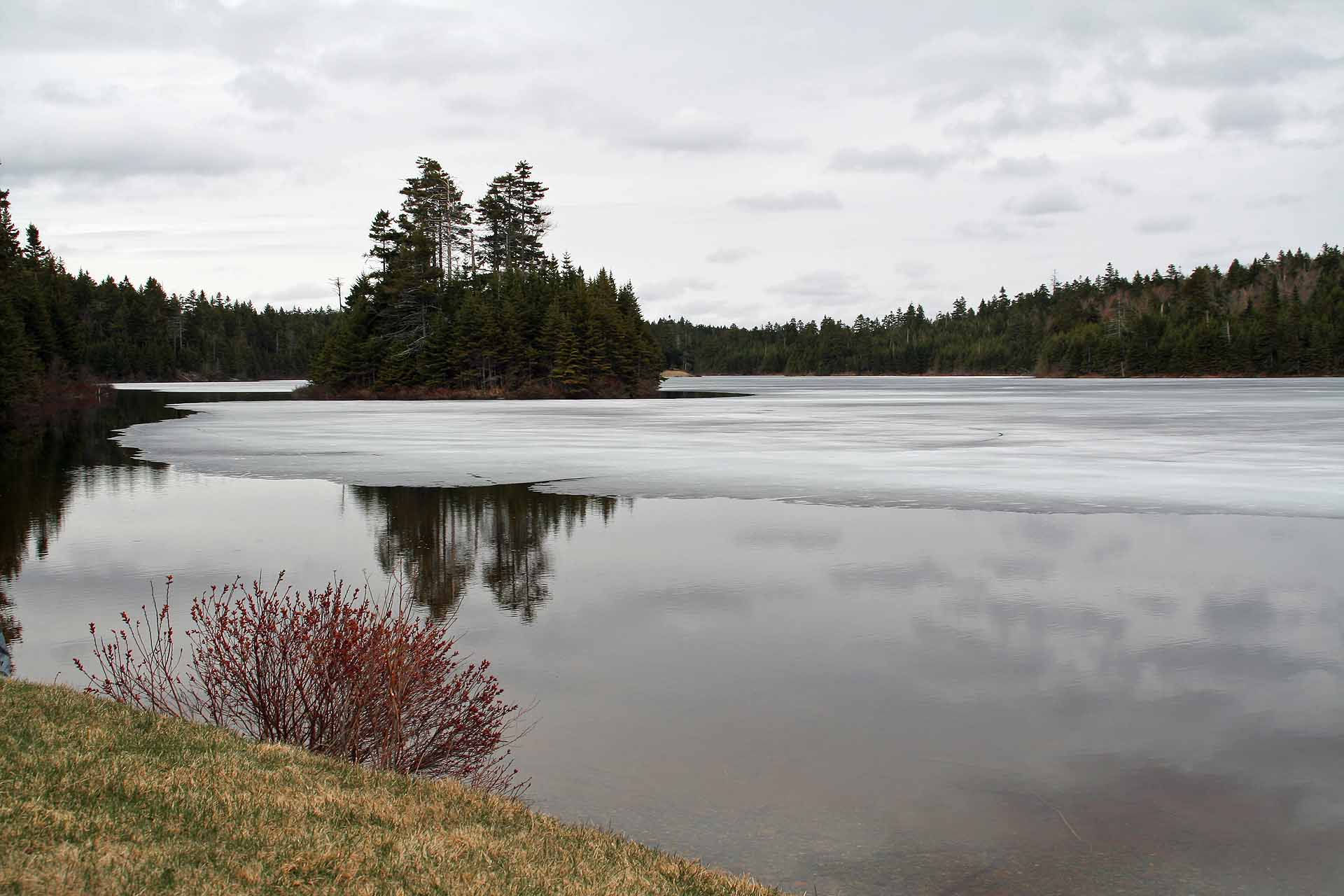 Lake Bennet im Fundy Nationalpark, New Brunswick