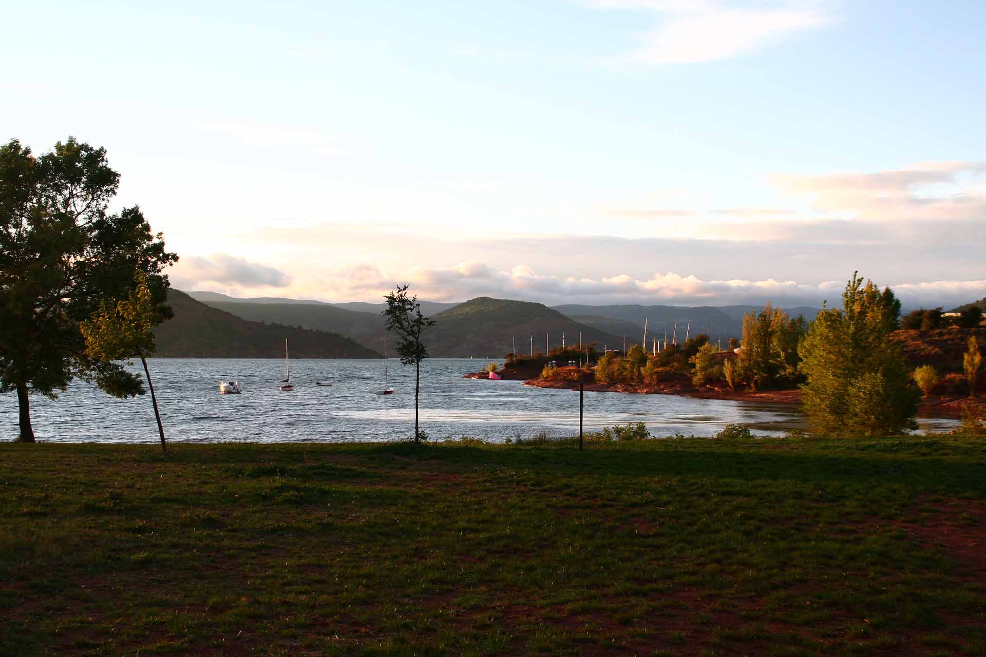 Abendstimmung am Lac du Salagou
