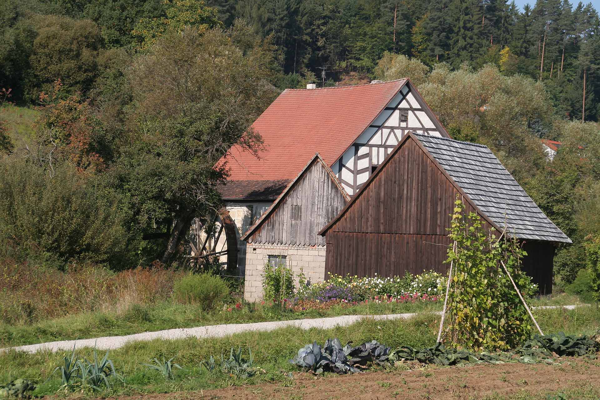 Alte Mühle in Niedermirsberg bei Ebermannstadt