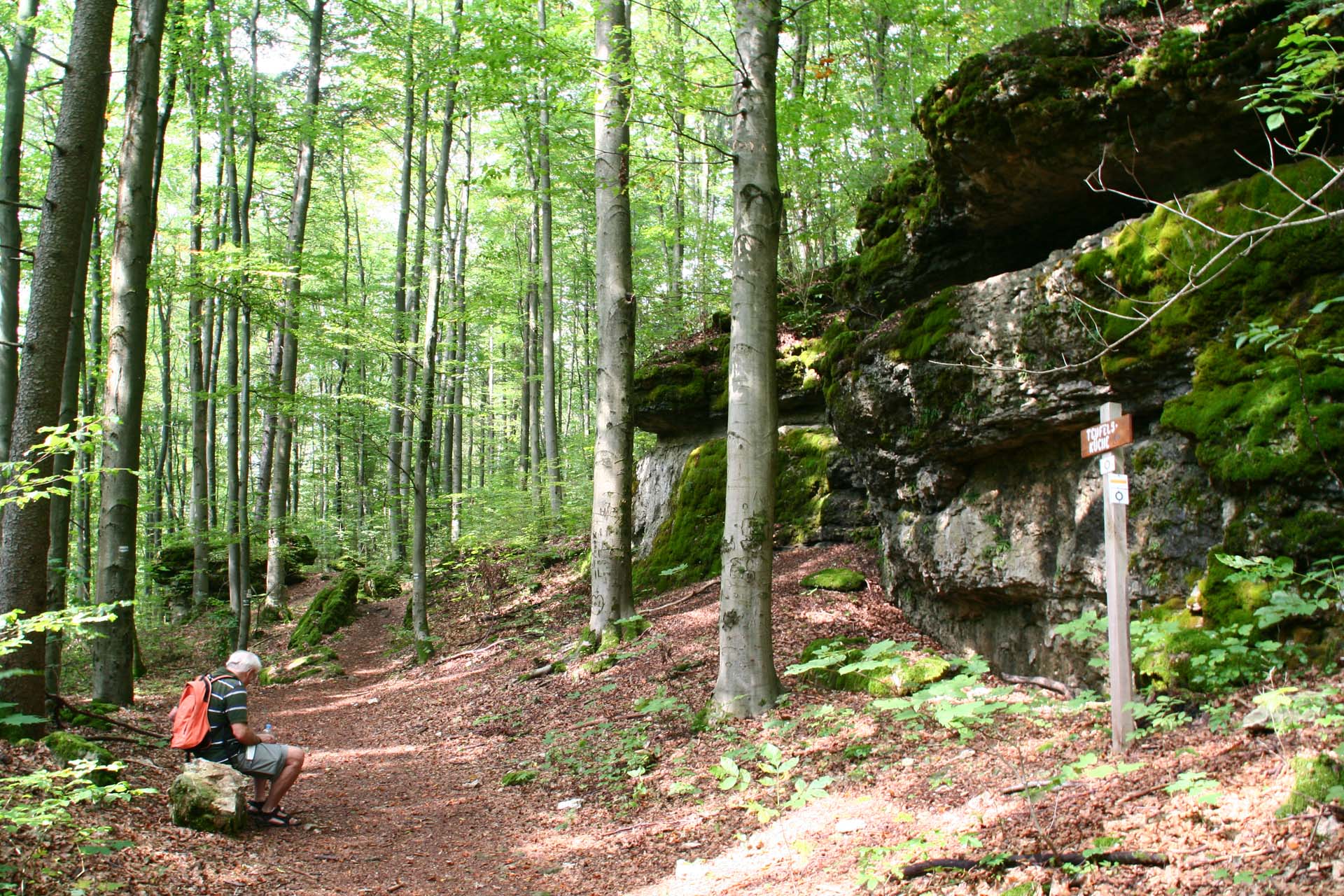 Wanderweg zum Teufelstisch