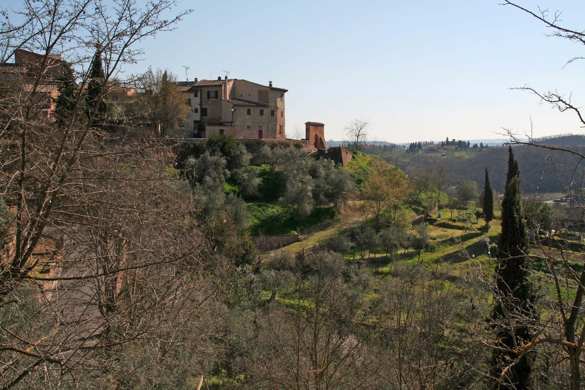 Toskana Impressionen - Cartaldo im März