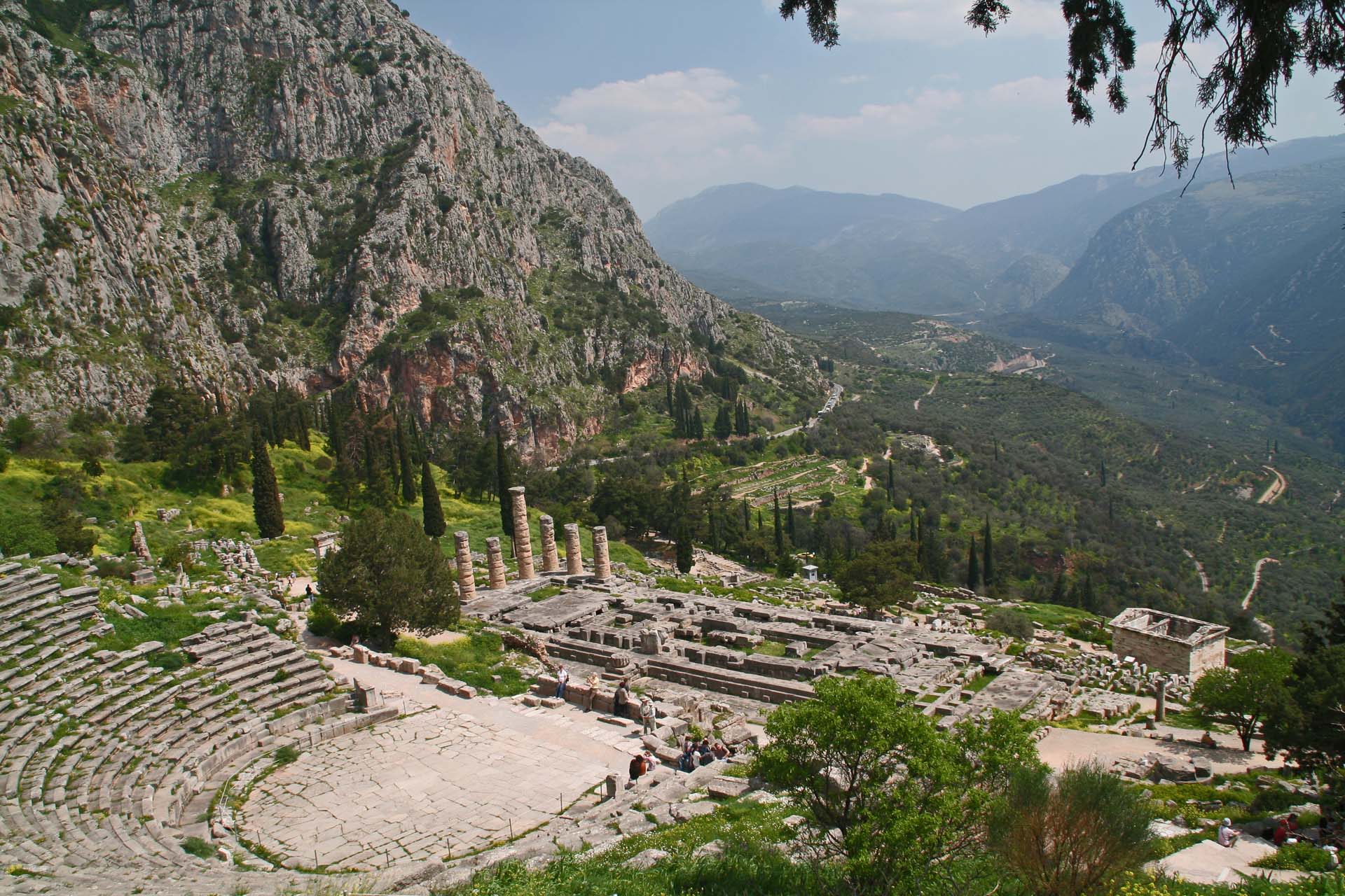 Delphi ist ein Höhepunkt der Griechenlandreise