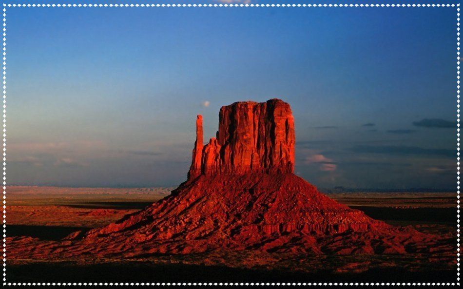 Sonnenuntergang im Monument Valley Sonnenuntergang im Monument Valley