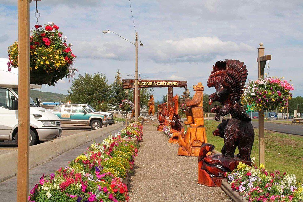 Chetwynd BC, Hauptstadt der Kettensägenkünstler