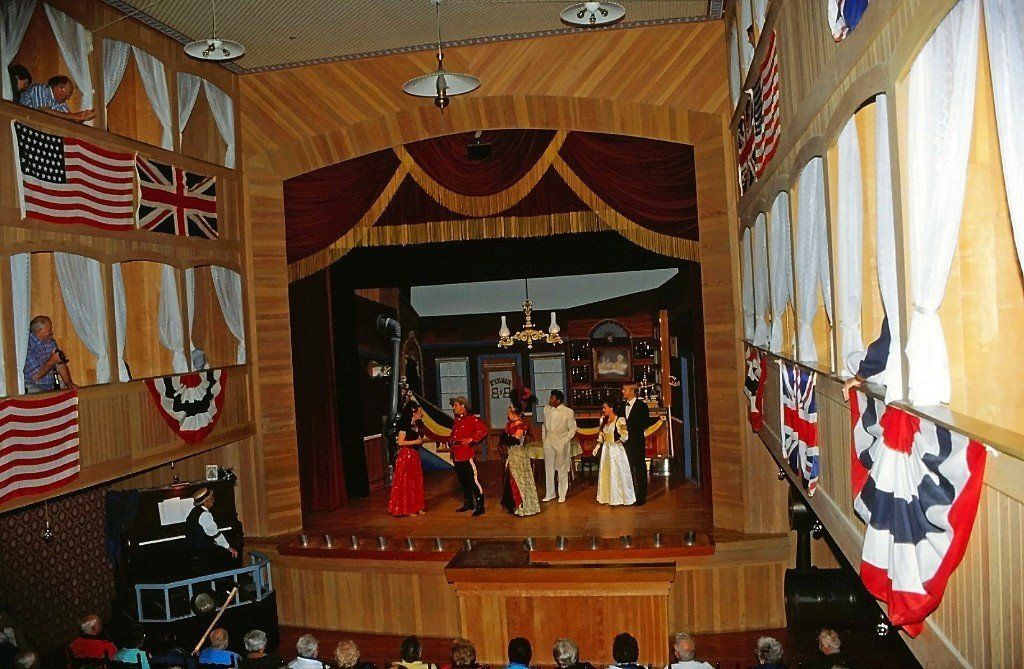 Goldrauschmusical im Opernhaus von Dawson City